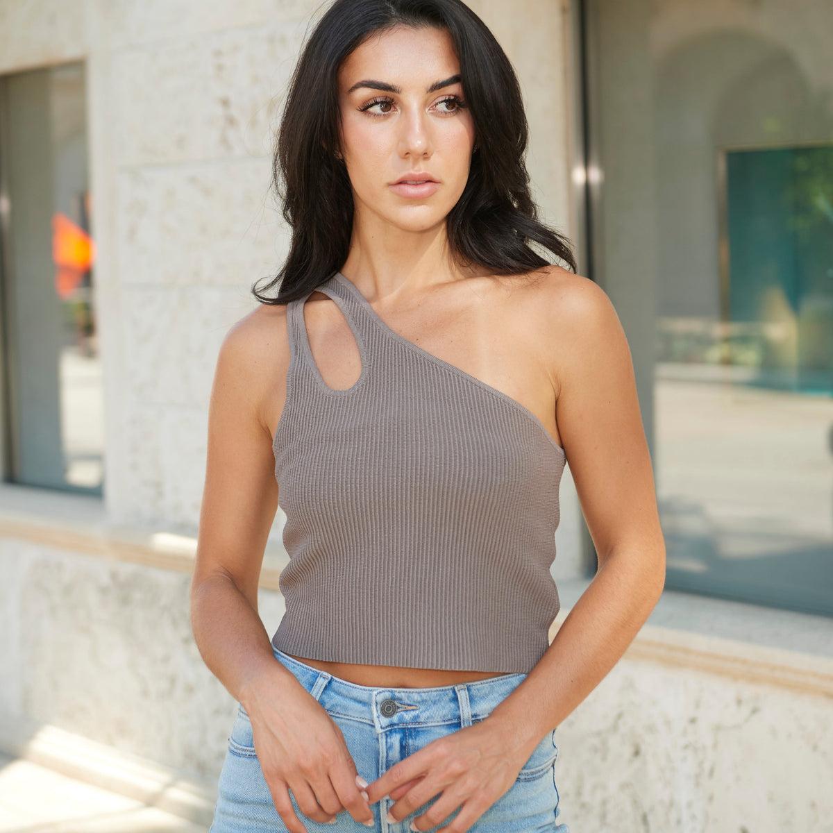 Cecilia One Shoulder Top Product Image