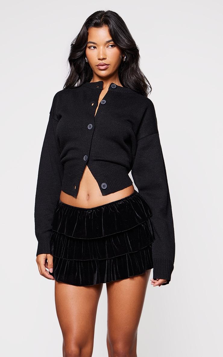 Black Velvet Rara Bloomer Shorts Product Image