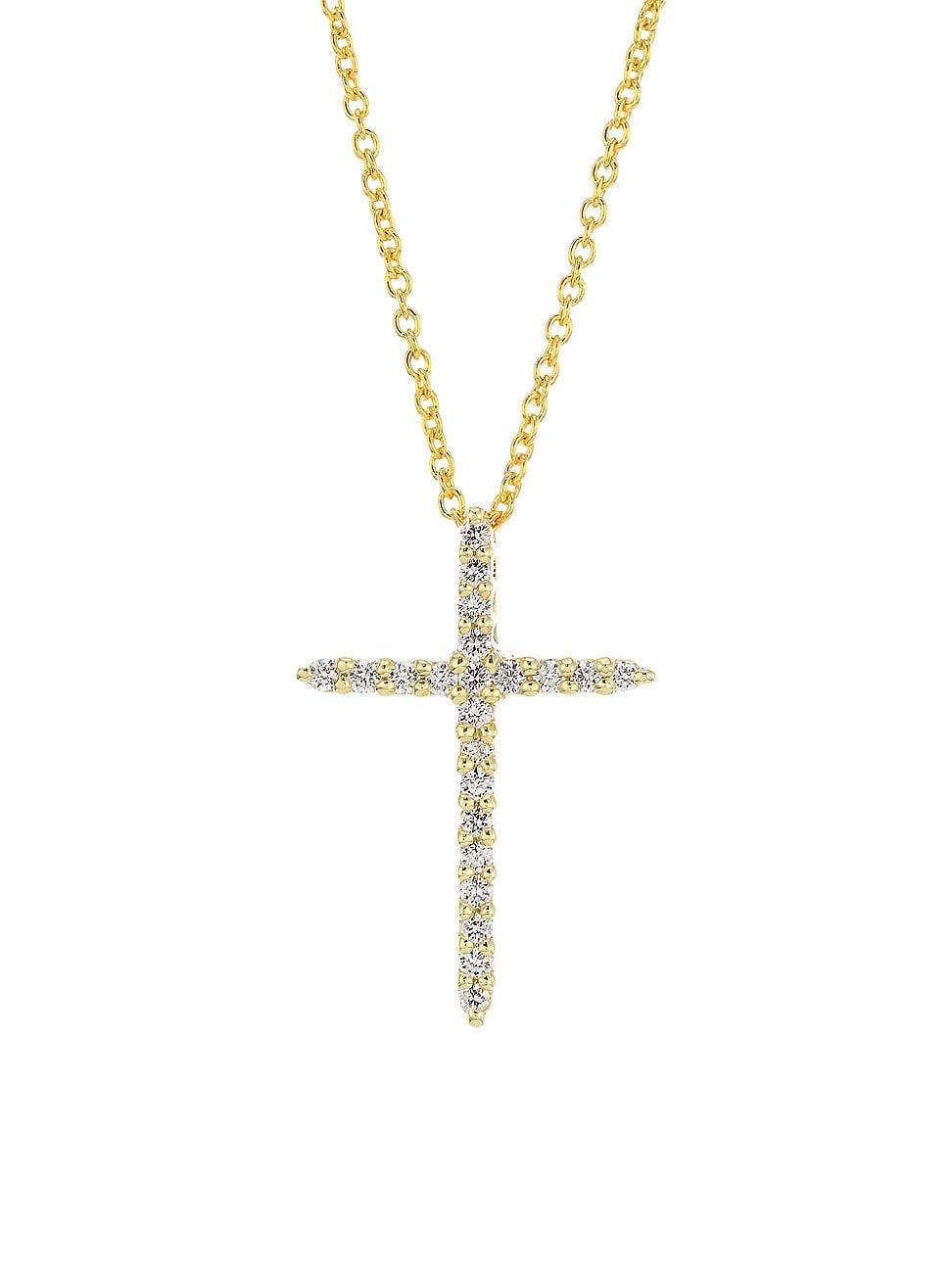 Cross Necklace with Diamonds Product Image