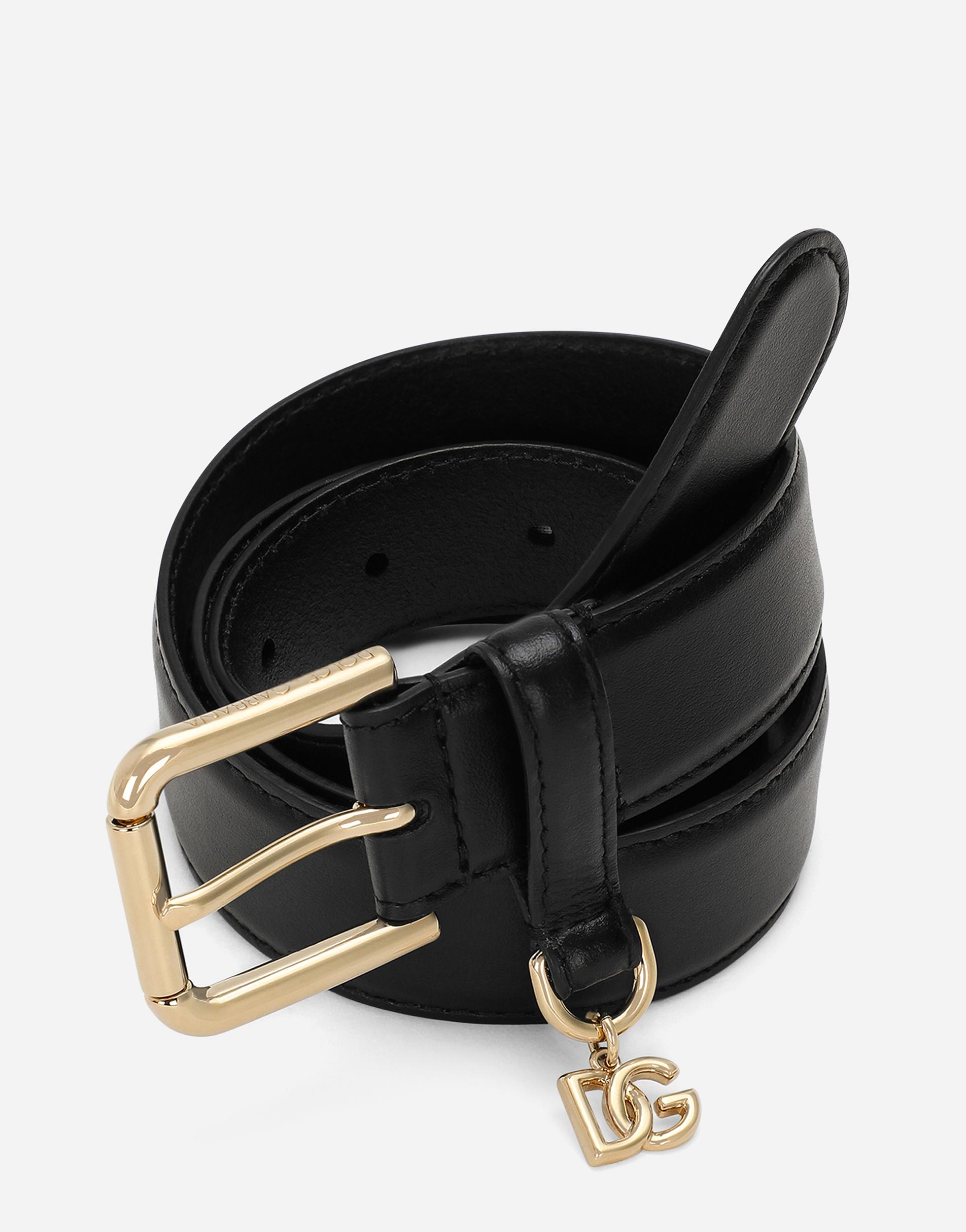 DG-charm leather belt Product Image