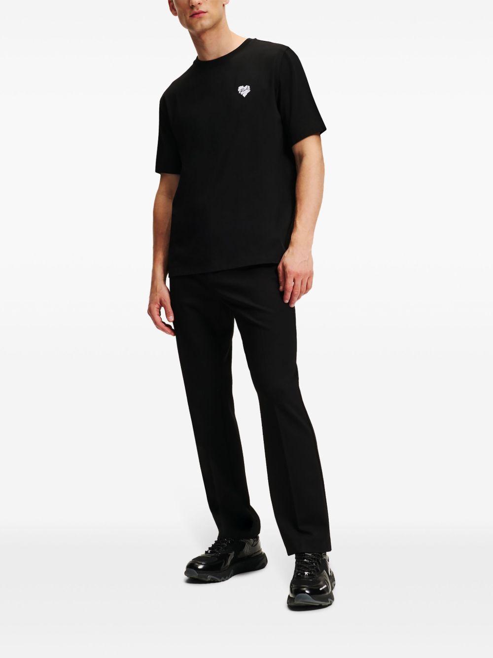 heart-motif t-shirt  Product Image