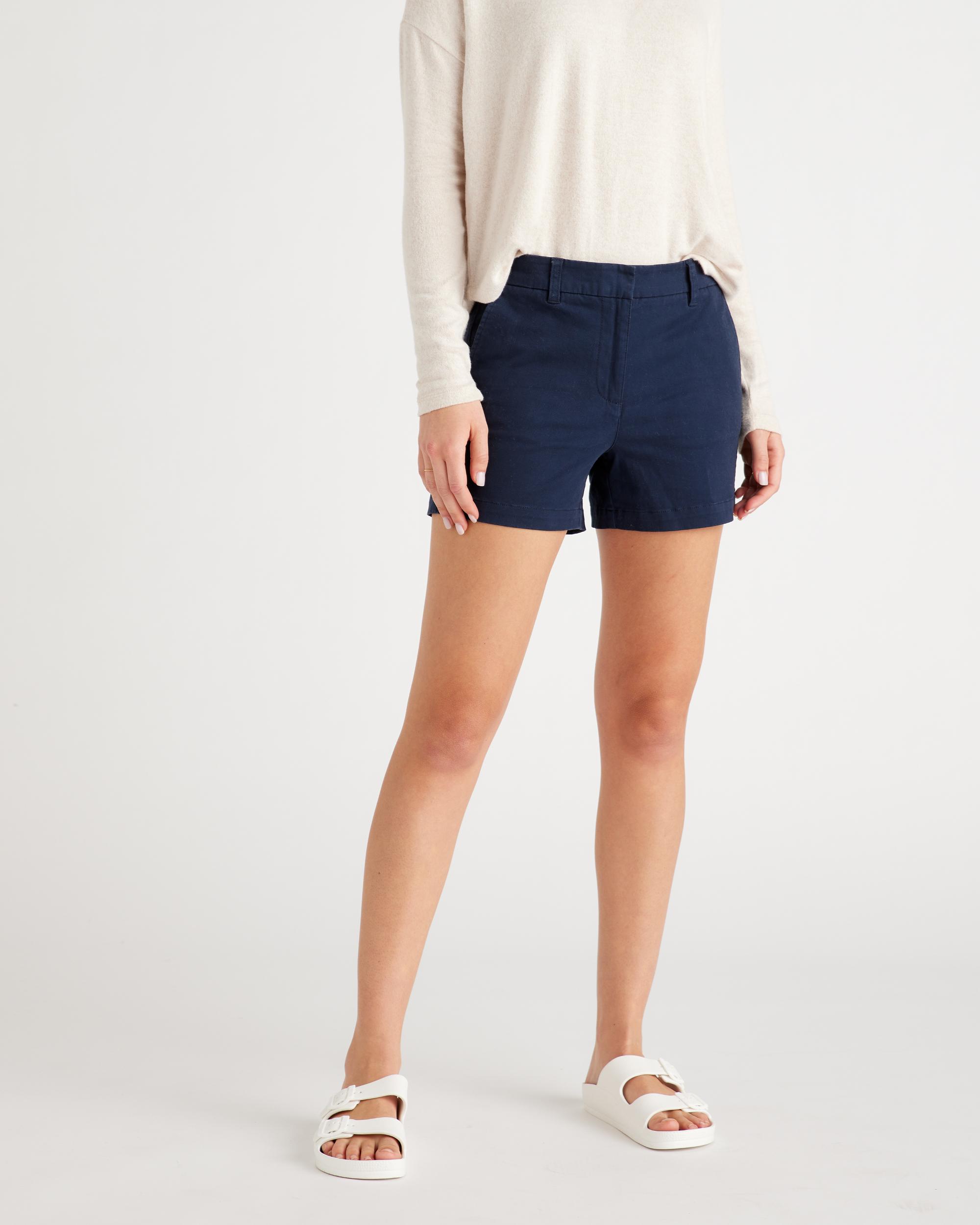 Quince | Women's Stretch Cotton Chino Shorts Size 29, Organic Cotton Product Image