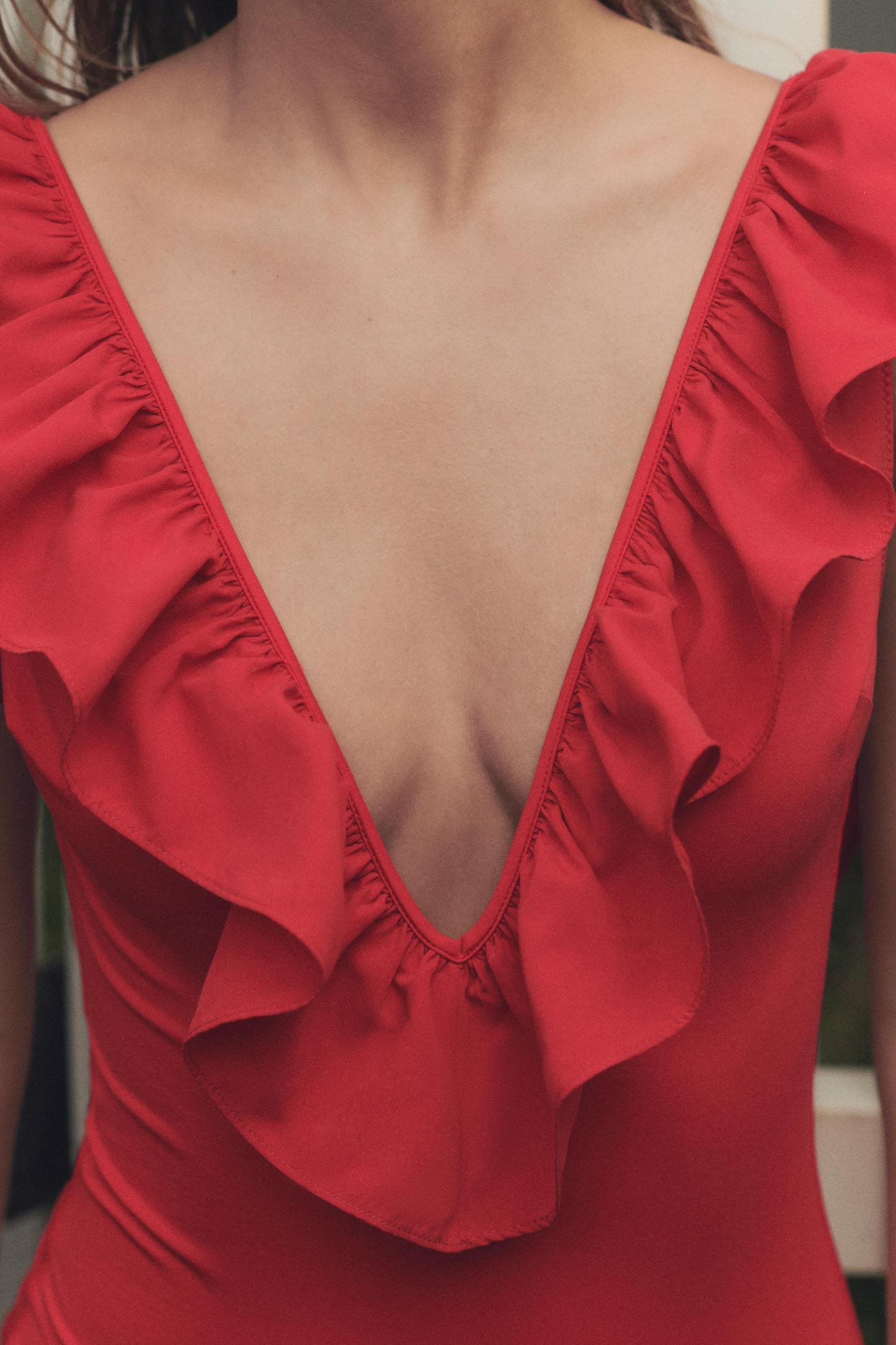 RUFFLED SWIMSUIT Product Image