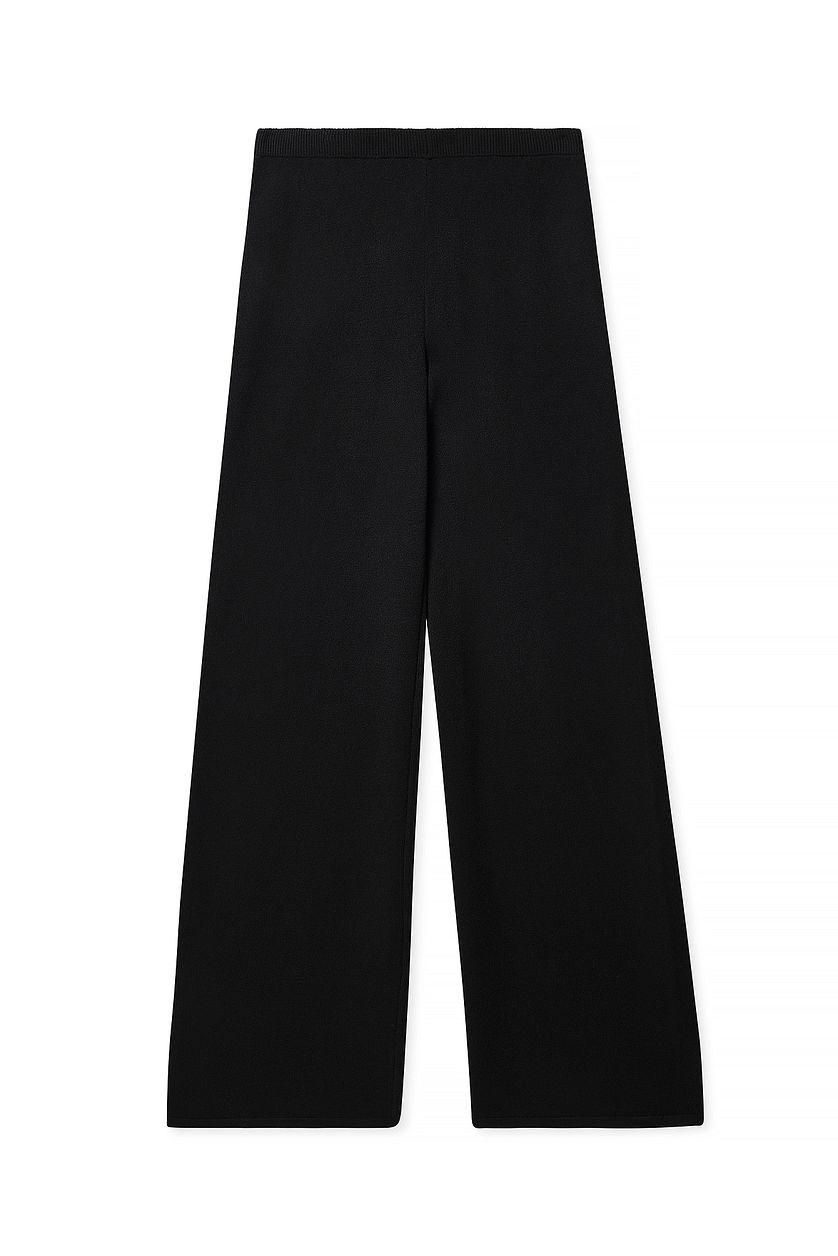 Knitted Wide Trousers Product Image