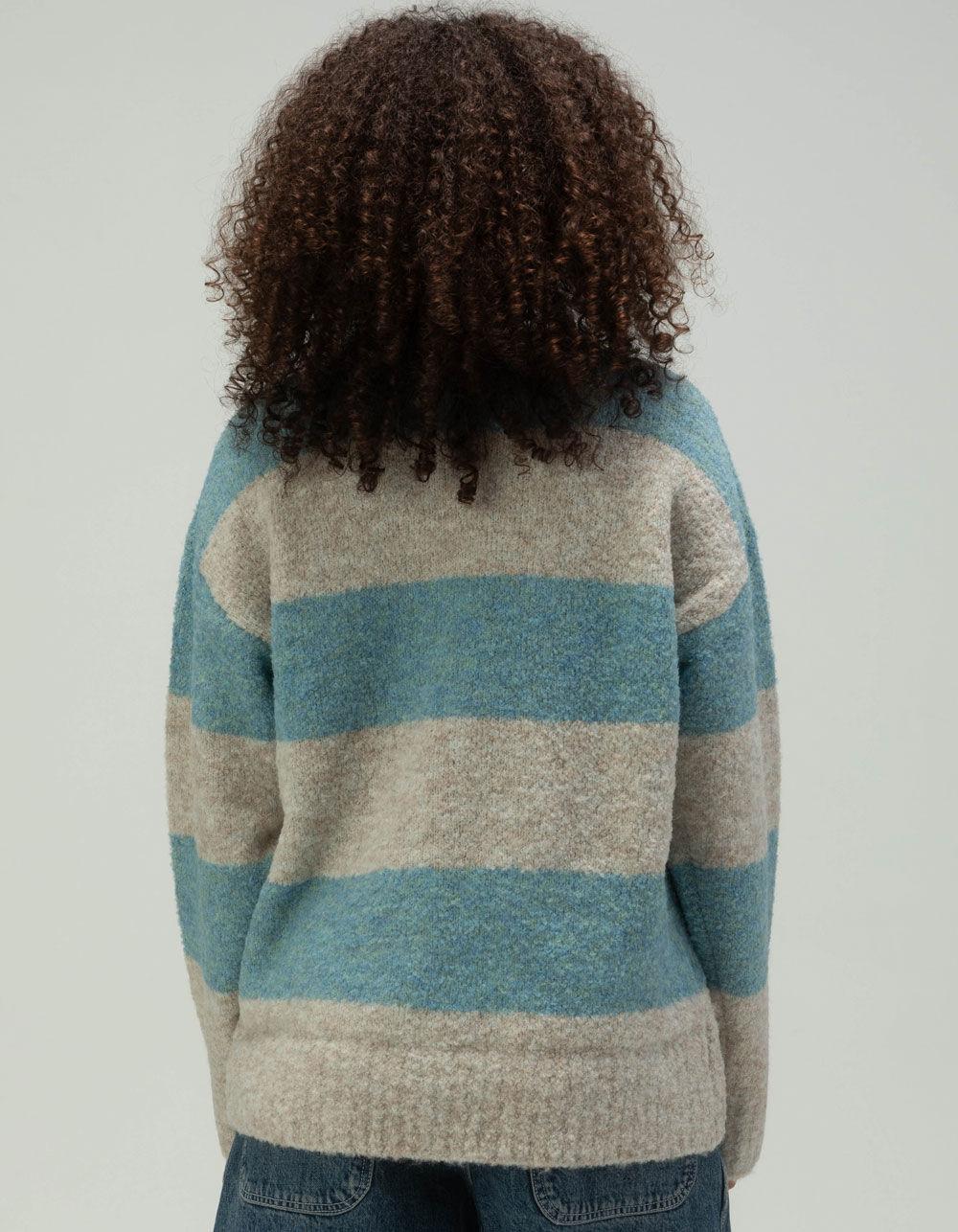 BDG Urban Outfitters Striped Womens Sweater - Cream/Multi Product Image