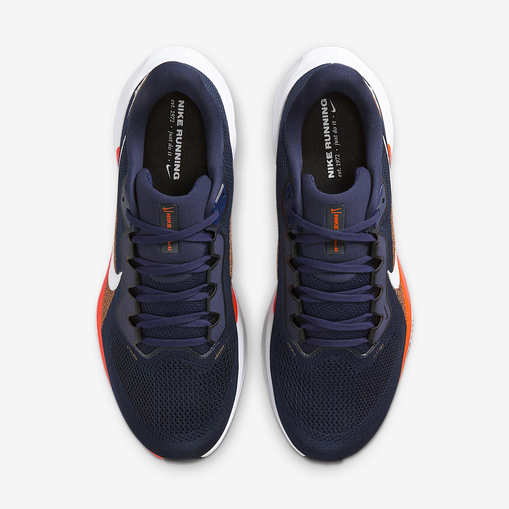 Denver Broncos Pegasus 41 Nike Men's NFL Road Running Shoes Product Image