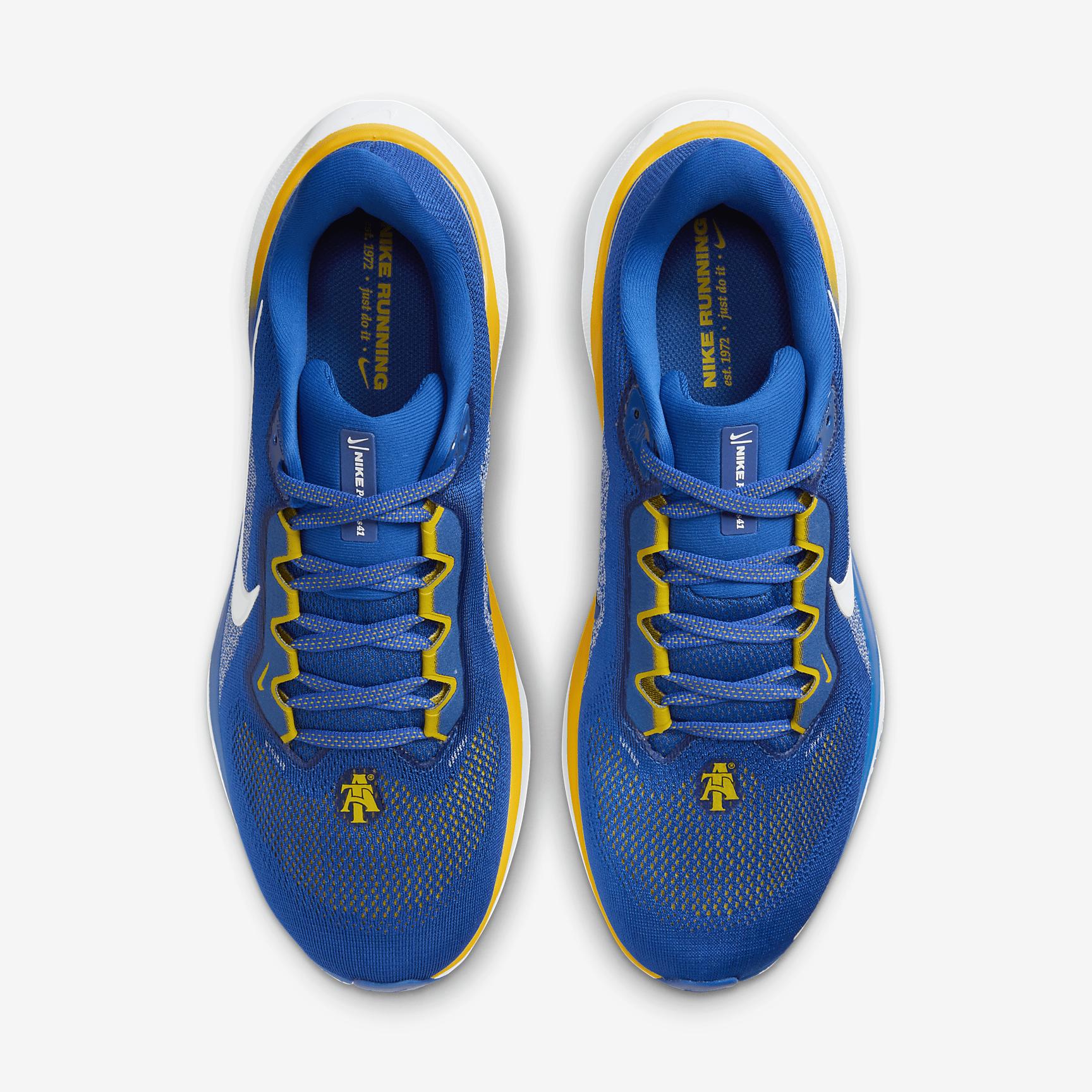 North Carolina A&T Pegasus 41 Men's Nike College Road Running Shoes Product Image