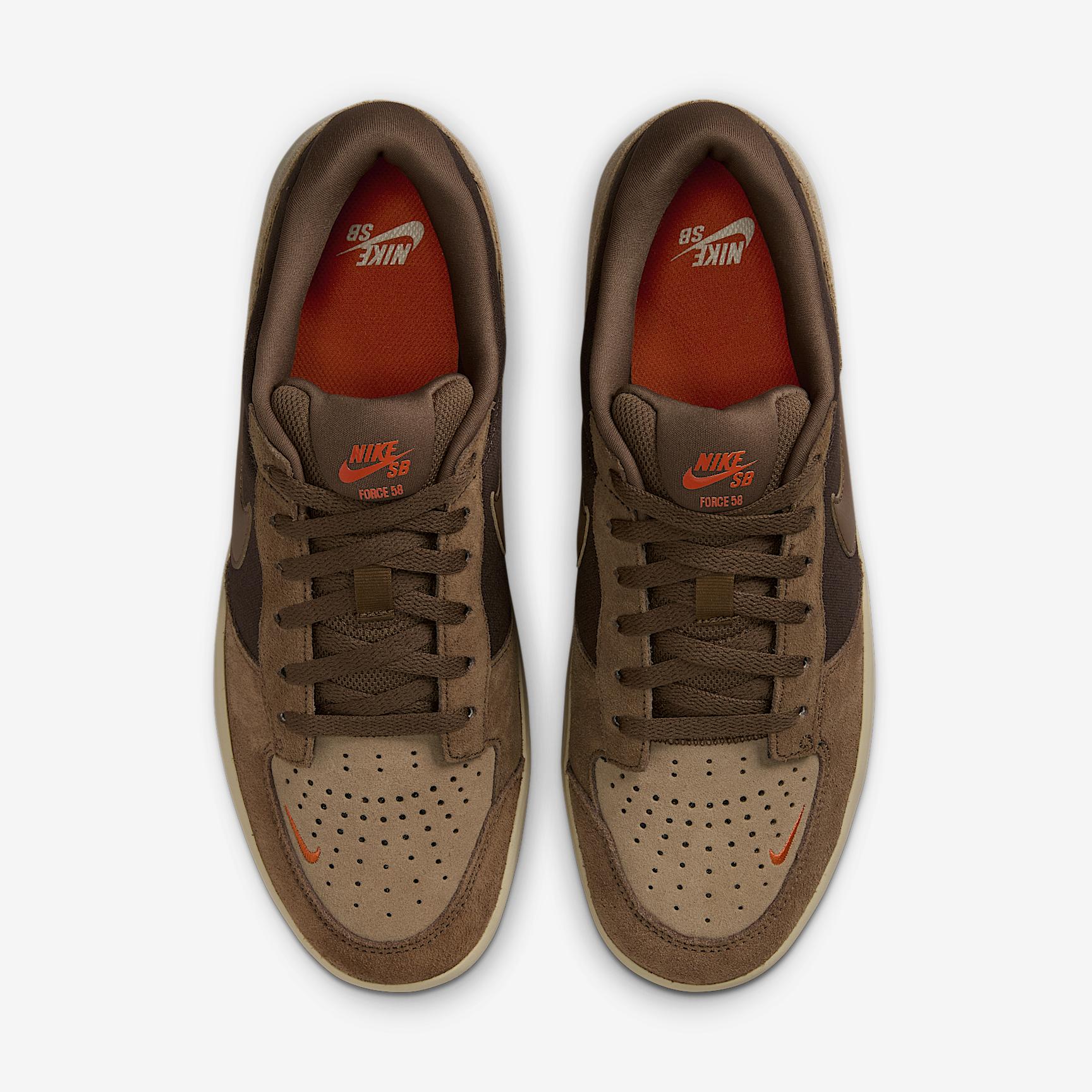 Mens Nike SB Force 58 Skate Shoes | DV5477-201 Product Image