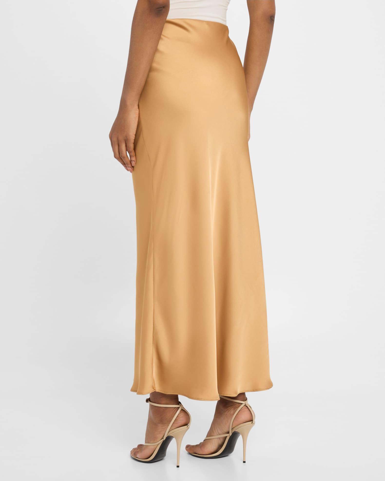 Meadow Satin Maxi Skirt Product Image