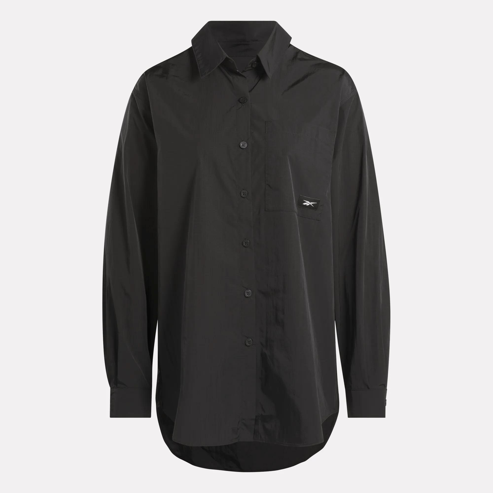 Women's Studio Style Button Down Shirt Female Product Image