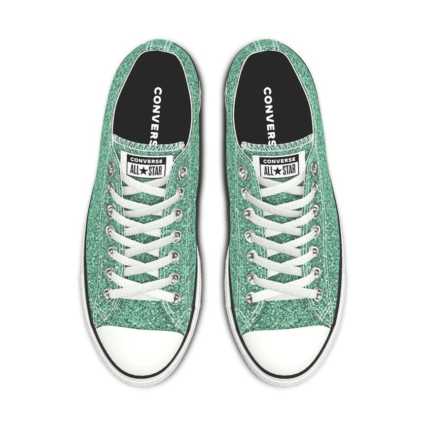 Custom Chuck Taylor All Star Lift Platform Glitter By You Product Image