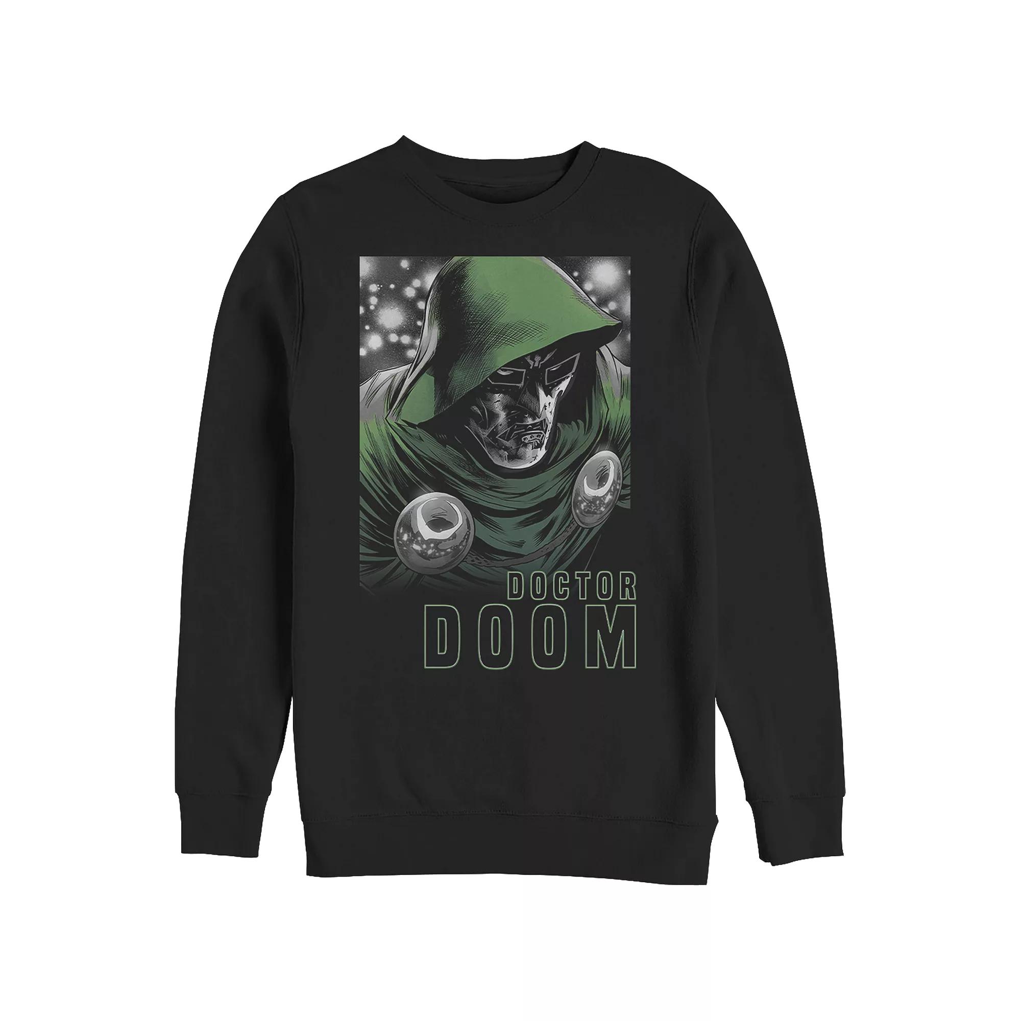 Big & Tall Marvel Fantastic Four Dr. Doom Graphic Fleece, Men's,  Product Image