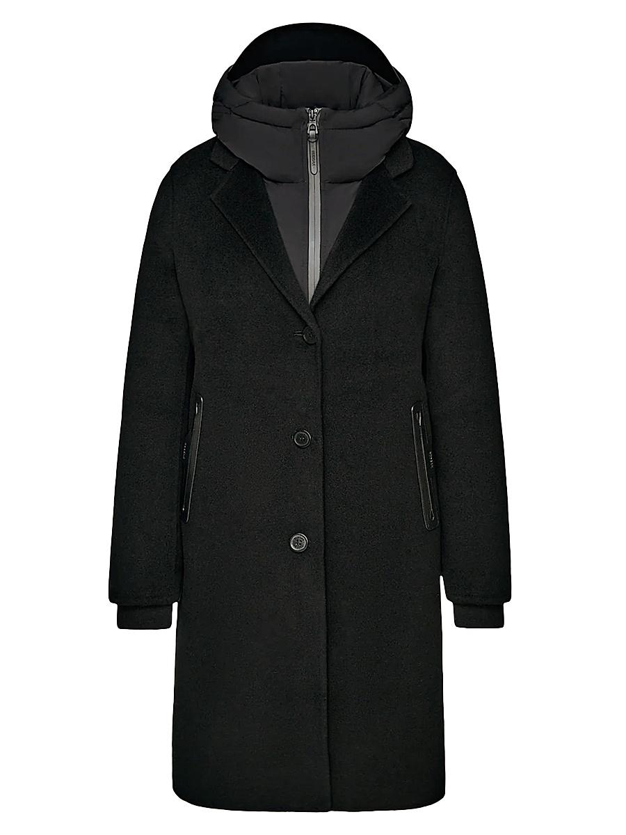 Womens Arla 2-In-1 Wool & Down Coat Product Image