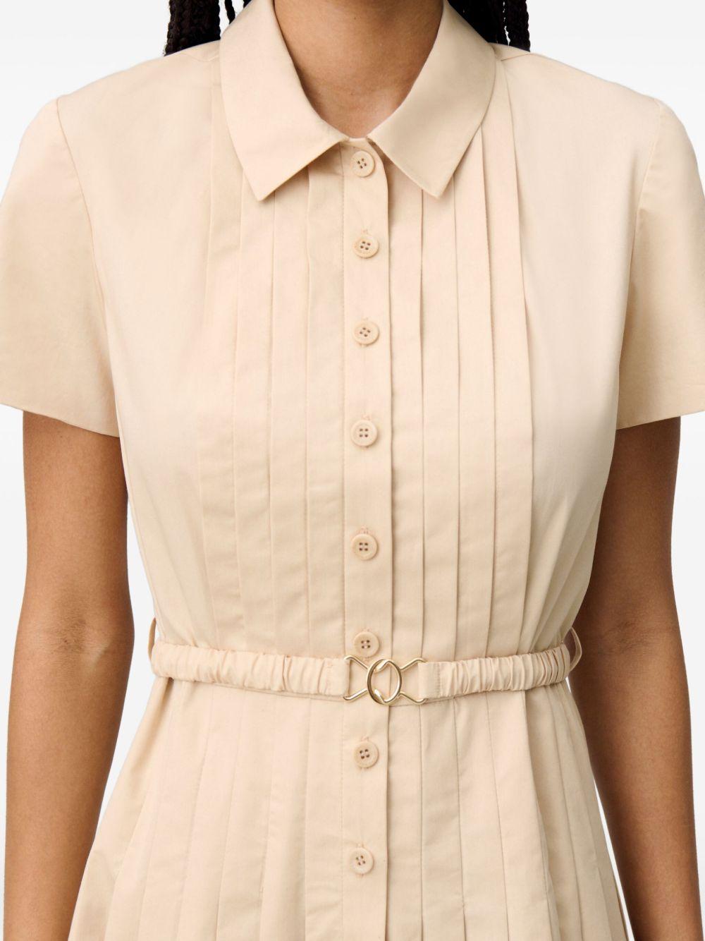 pleated mini dress Product Image