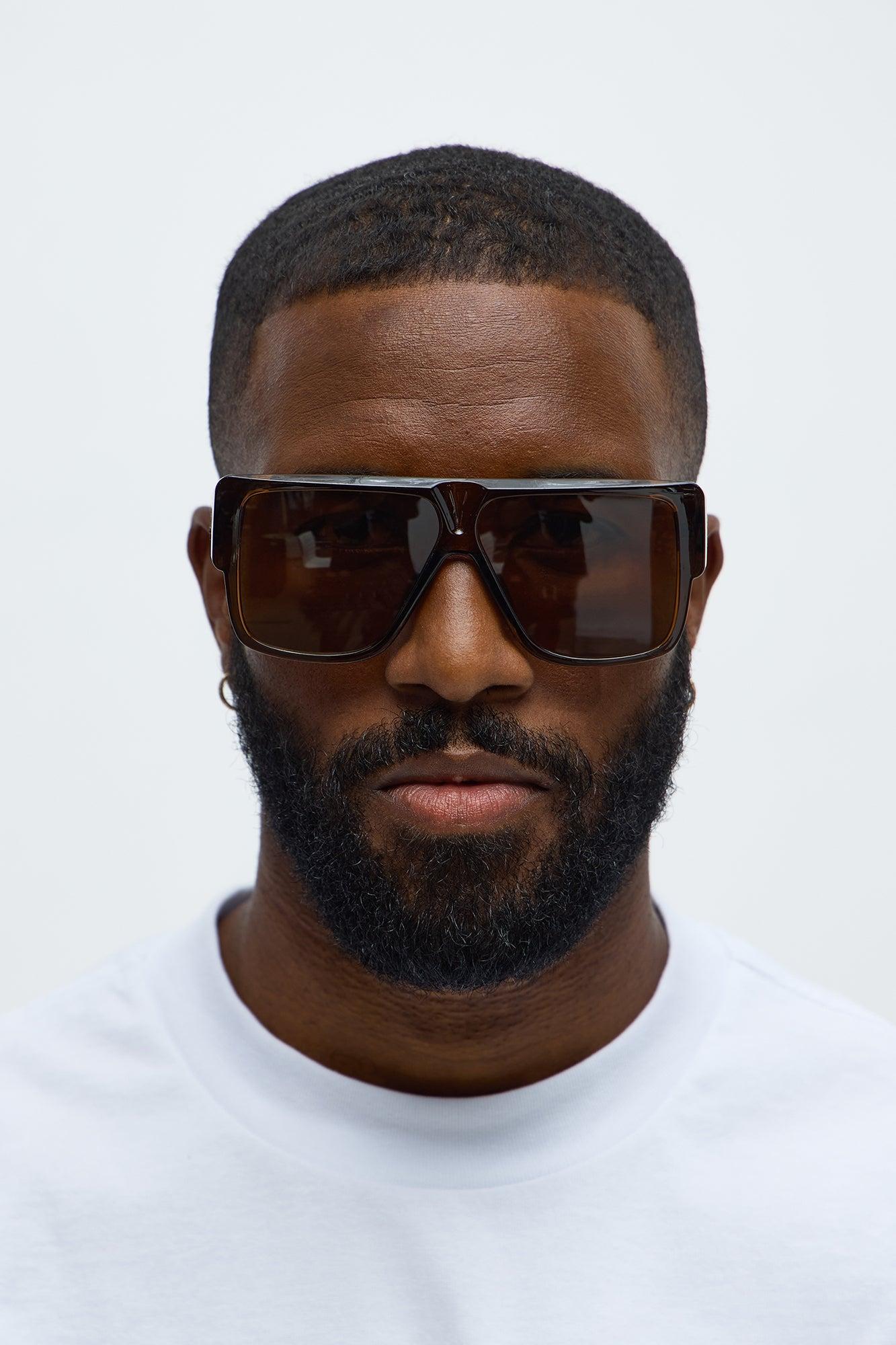 Day In Miami Sunglasses - Brown Male Product Image