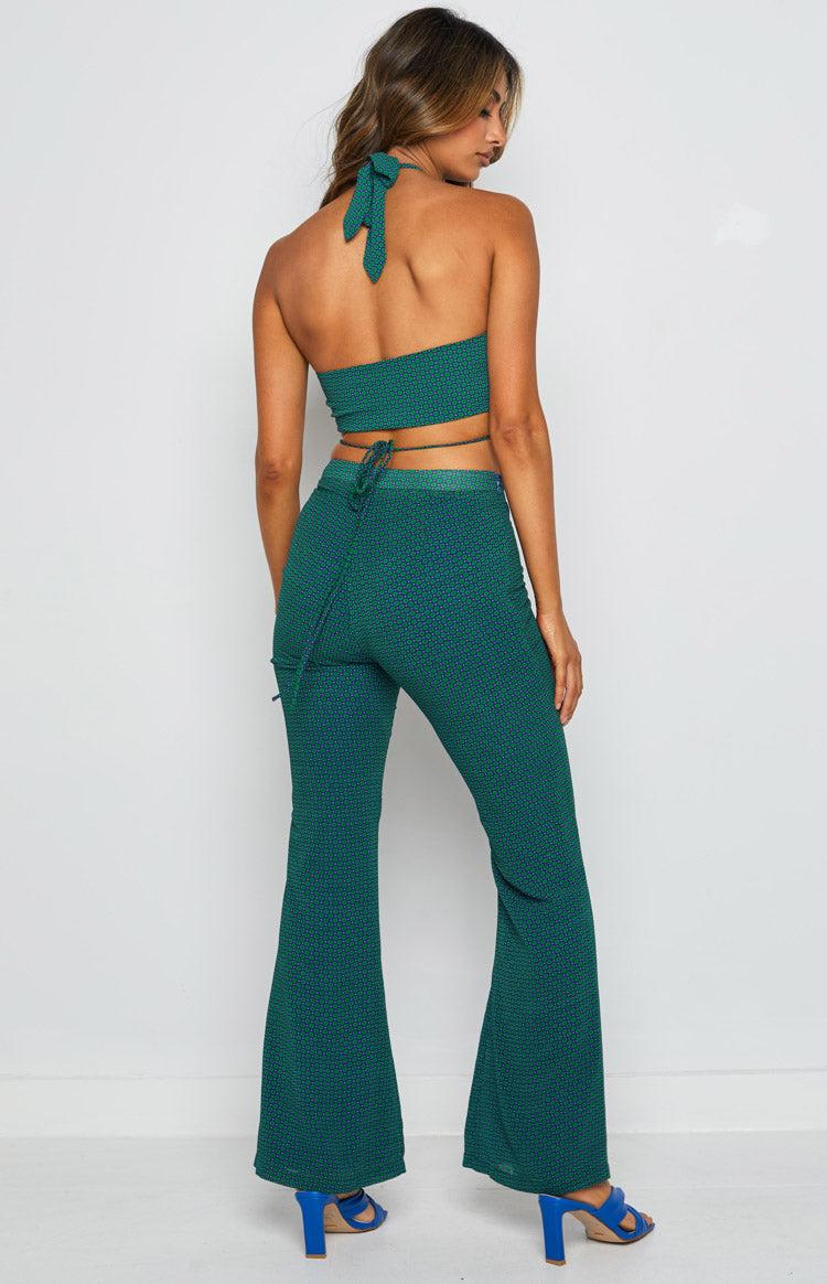 Clifford Teal Pants Product Image