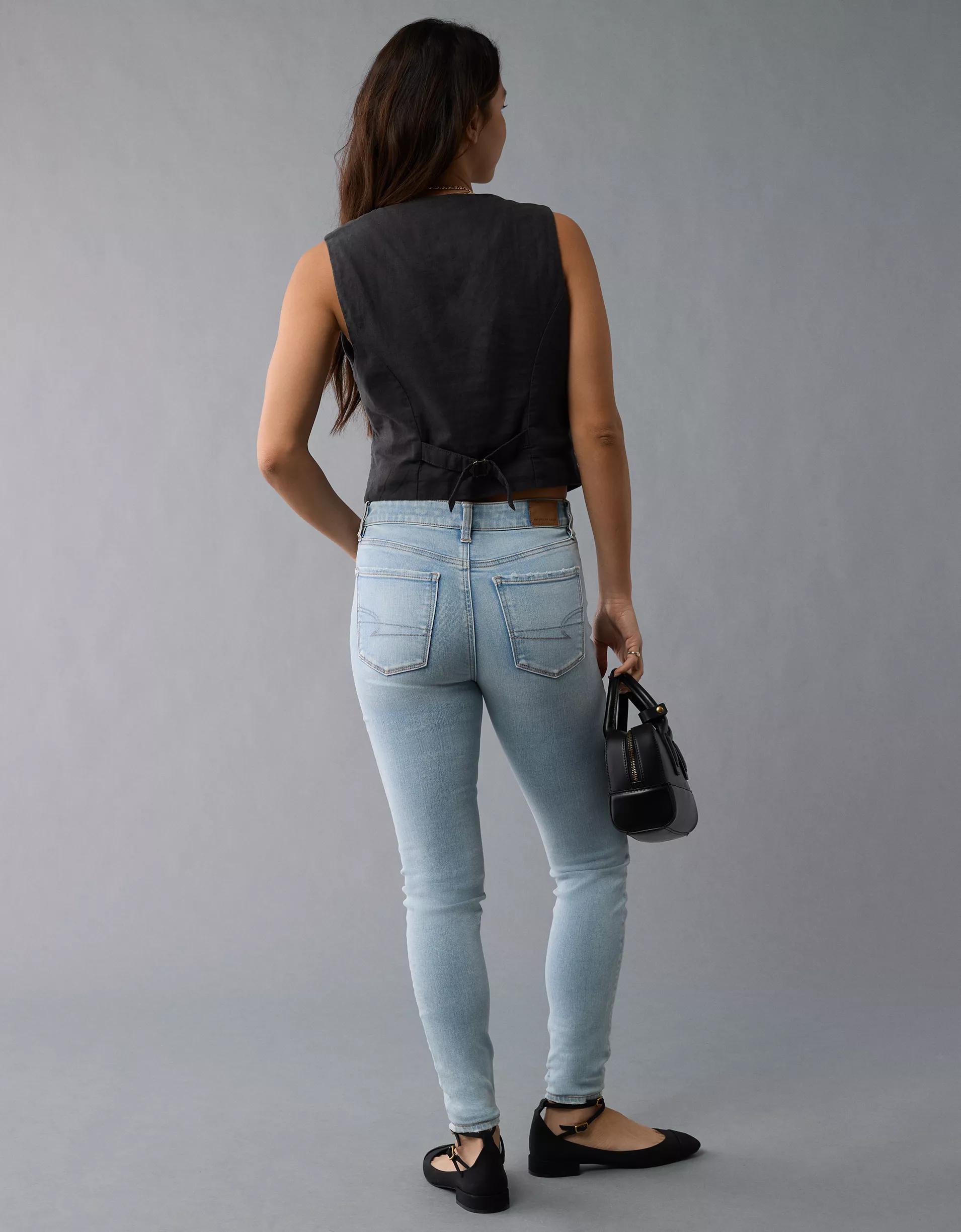 AE Linen-Blend Vest Product Image