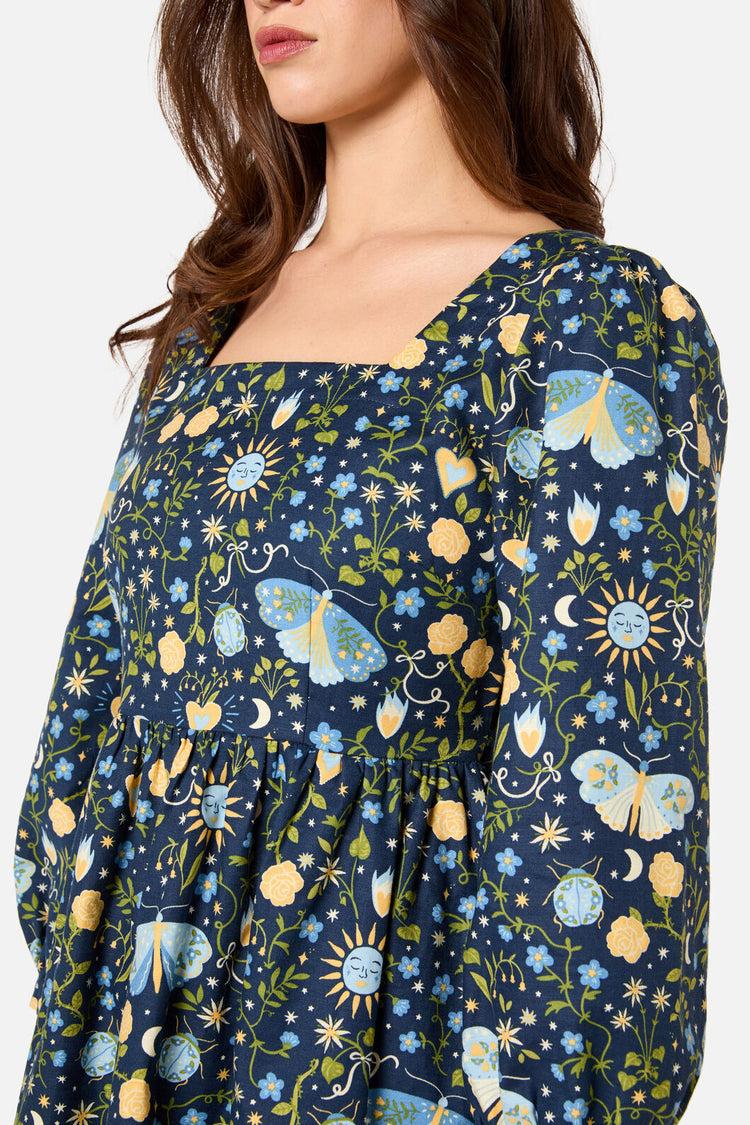 Folk Art Mini Dress Product Image