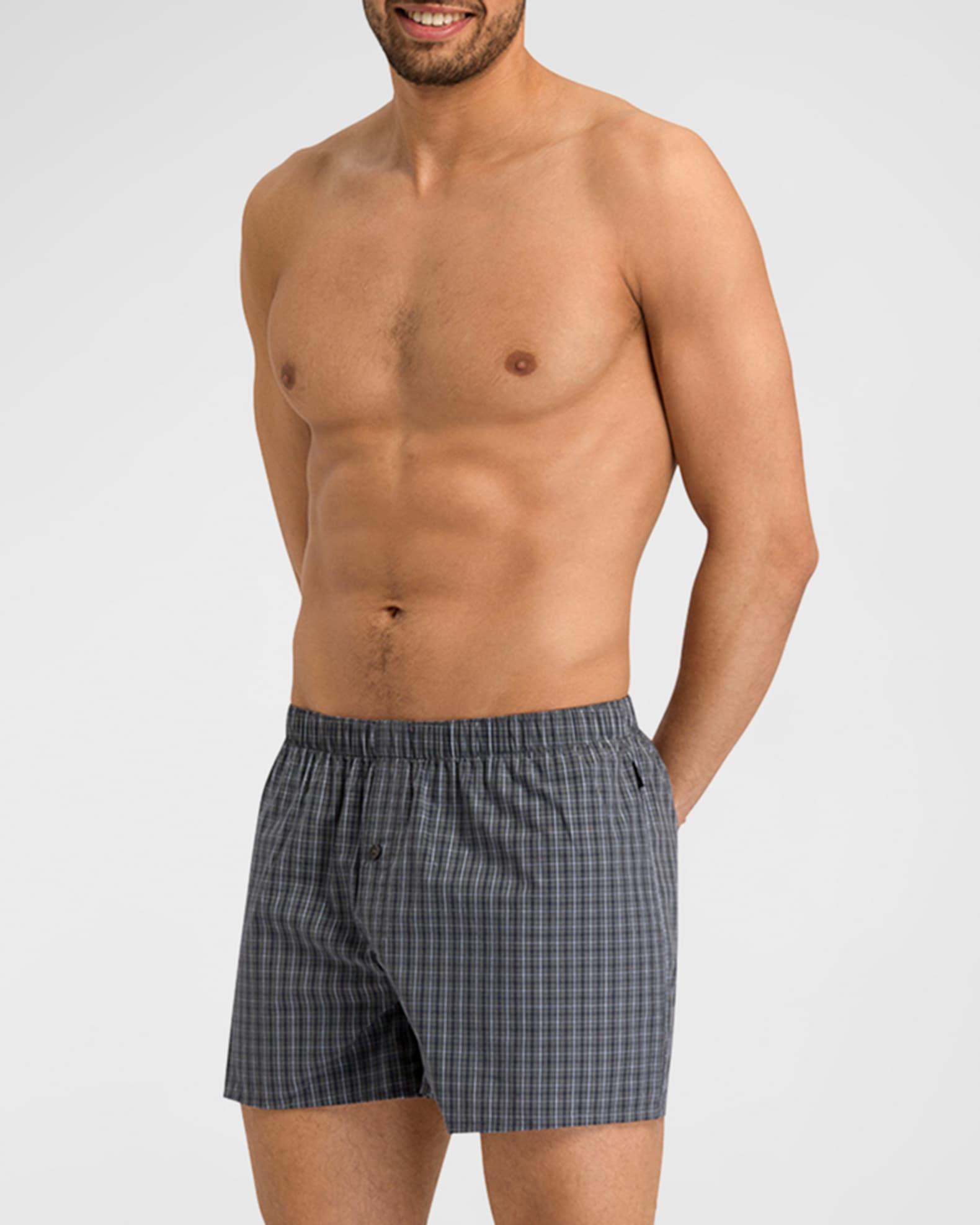 Men's Fancy Woven Cotton Boxers Product Image