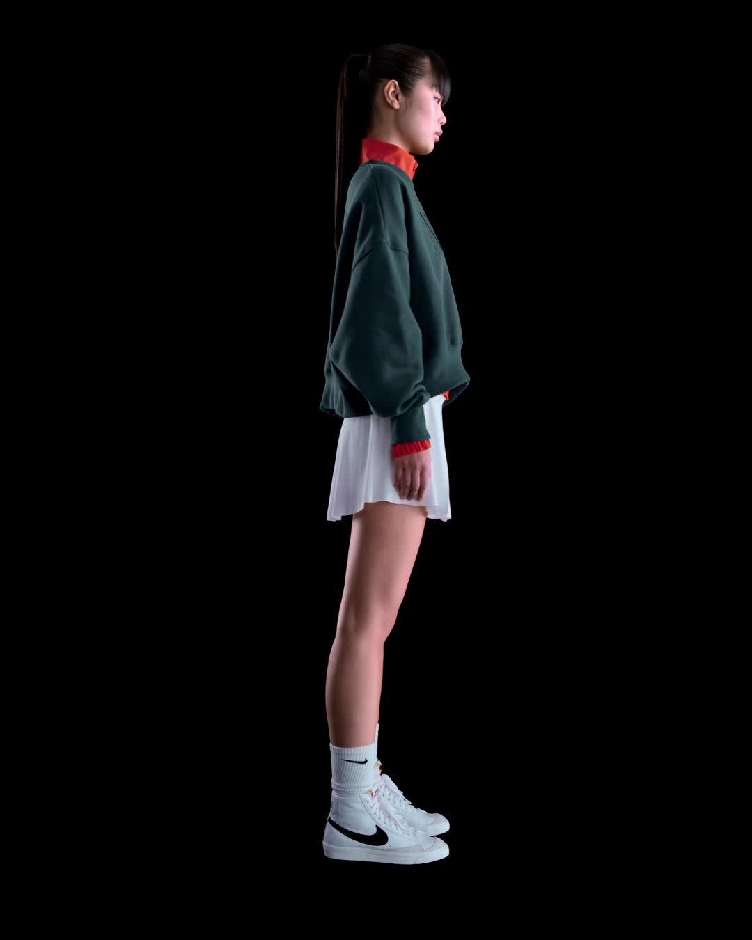 Women's Nike Sportswear Phoenix Fleece Oversized Crew-Neck Sweatshirt Product Image