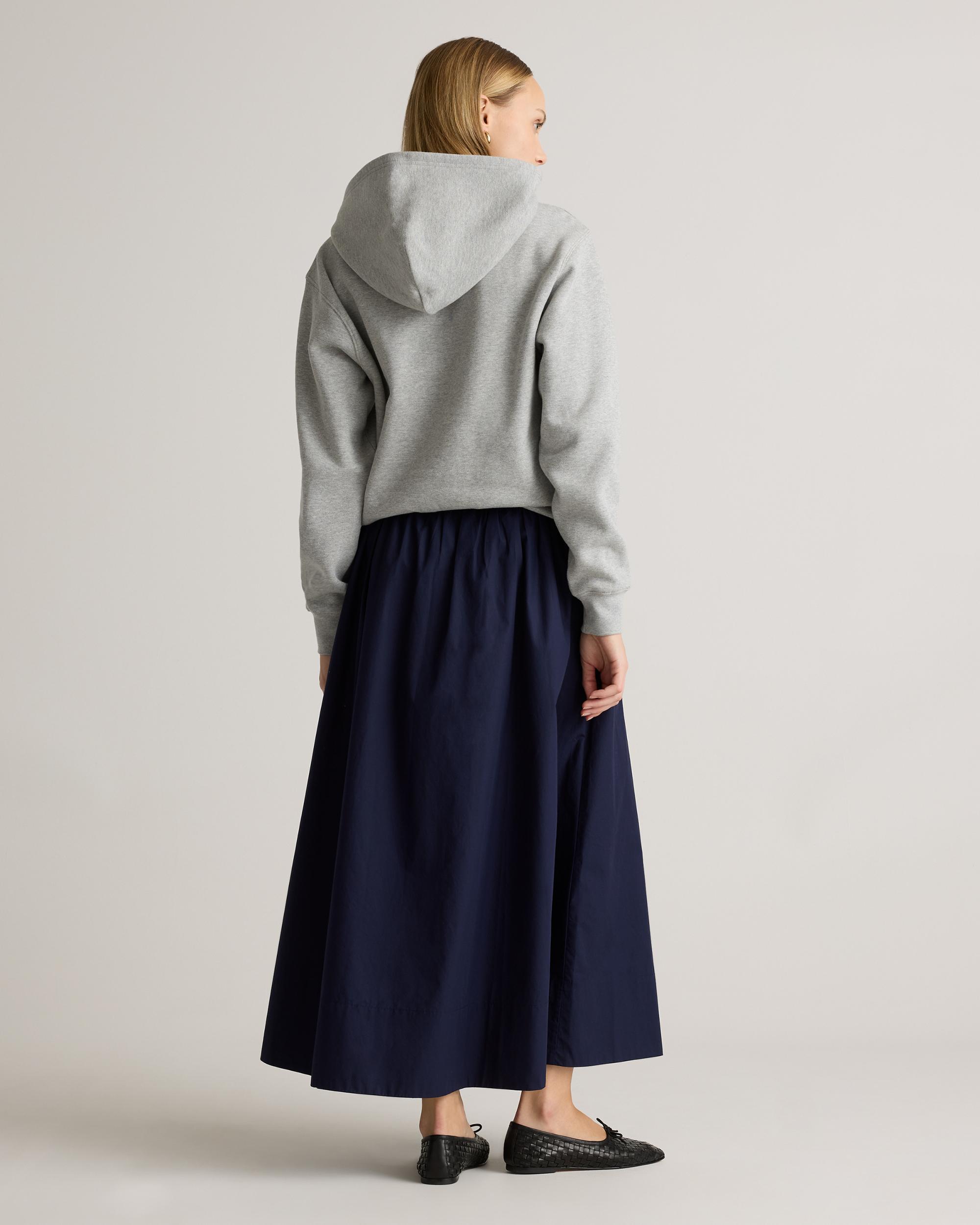 Quince | Women's Poplin A-line Maxi Skirt Organic Cotton Product Image