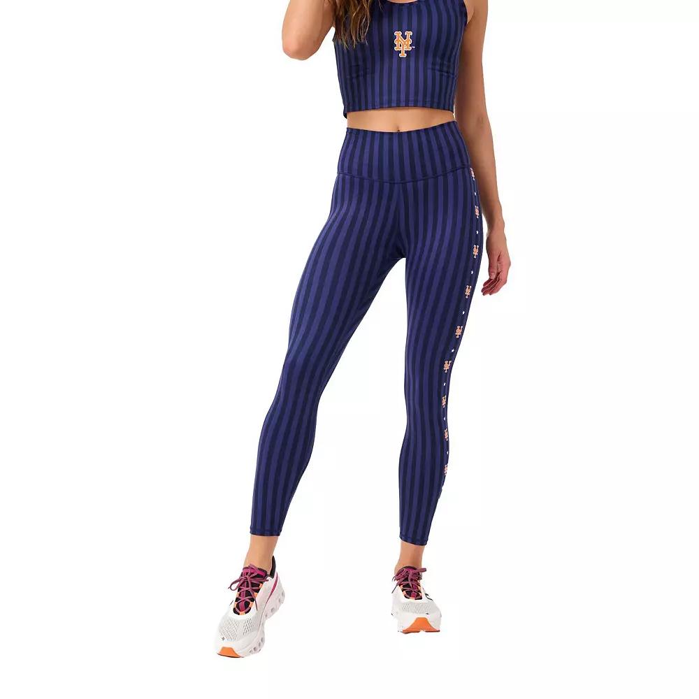 Women's Terez Navy New York Mets TLC Printed Leggings,  Product Image