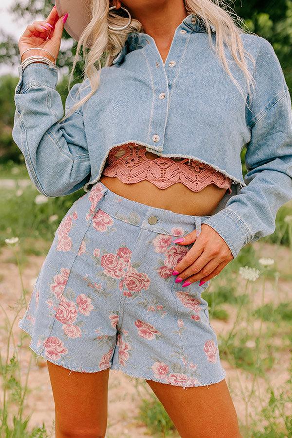 The Brylee High Waist Shorts Product Image