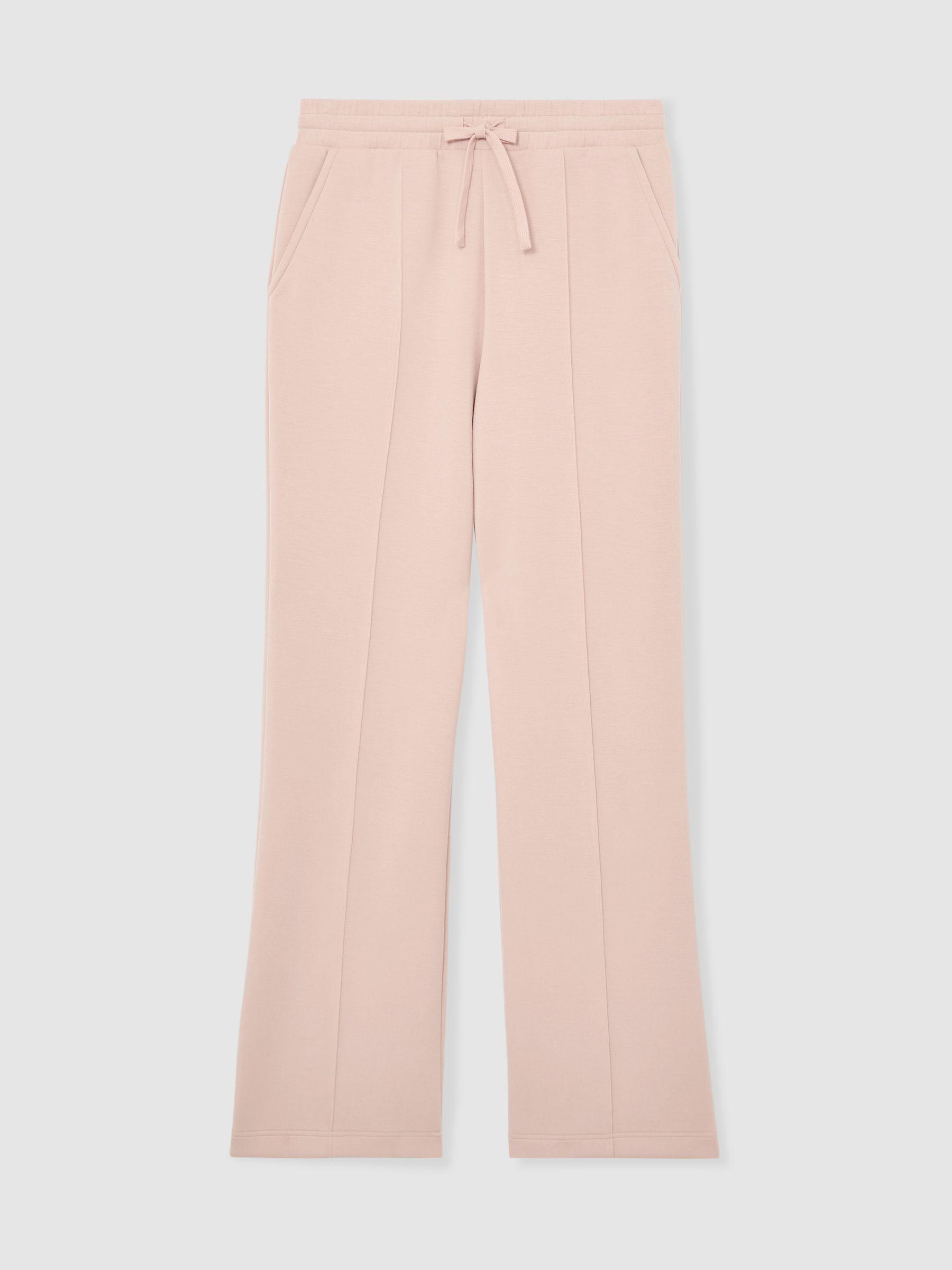 Petite Welt Pocket Flared Trousers in Tan Product Image