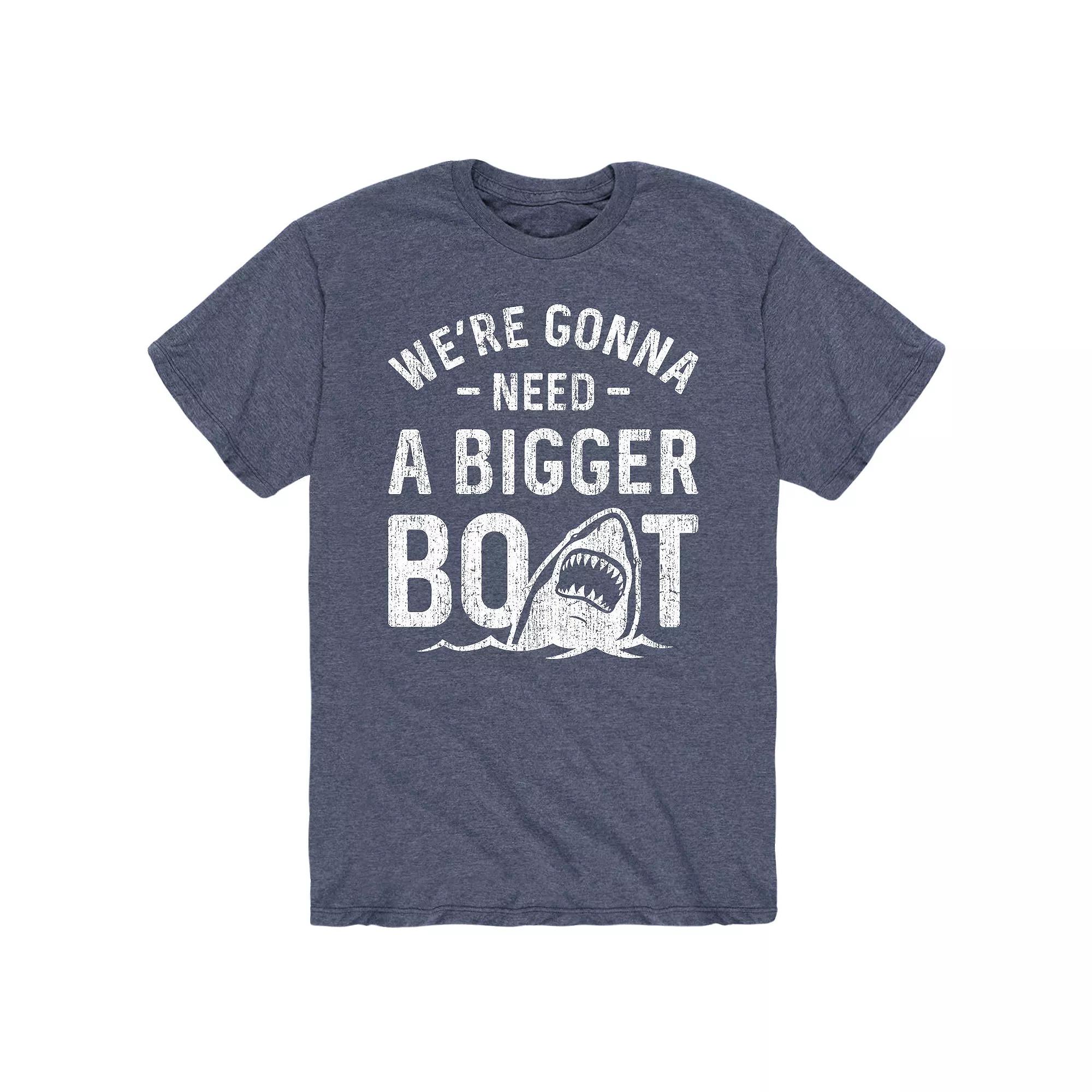 Men's Gonna Need A Bigger Boat Tee,  Product Image