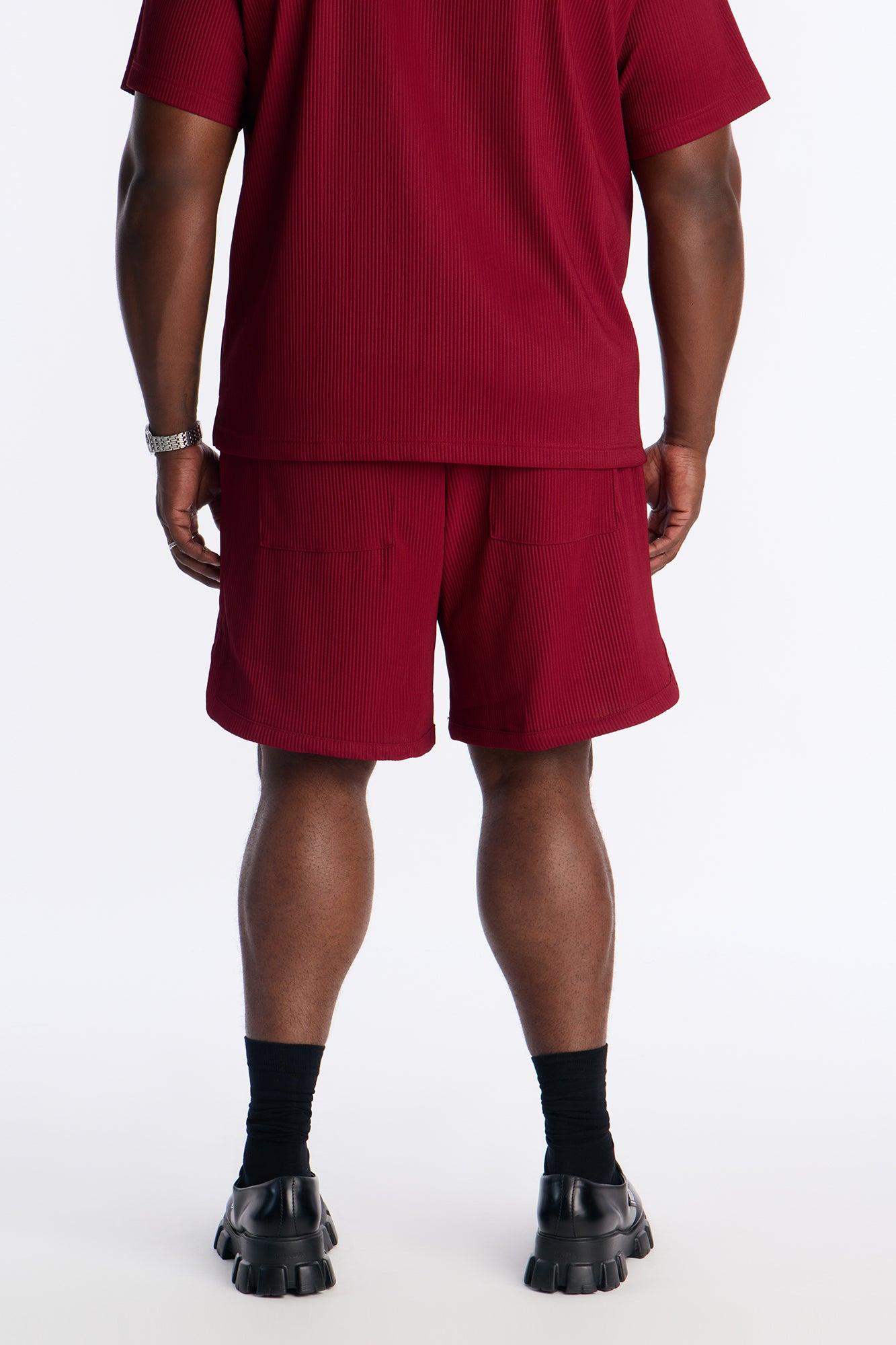 Show Up Basketball Short - Burgundy Product Image