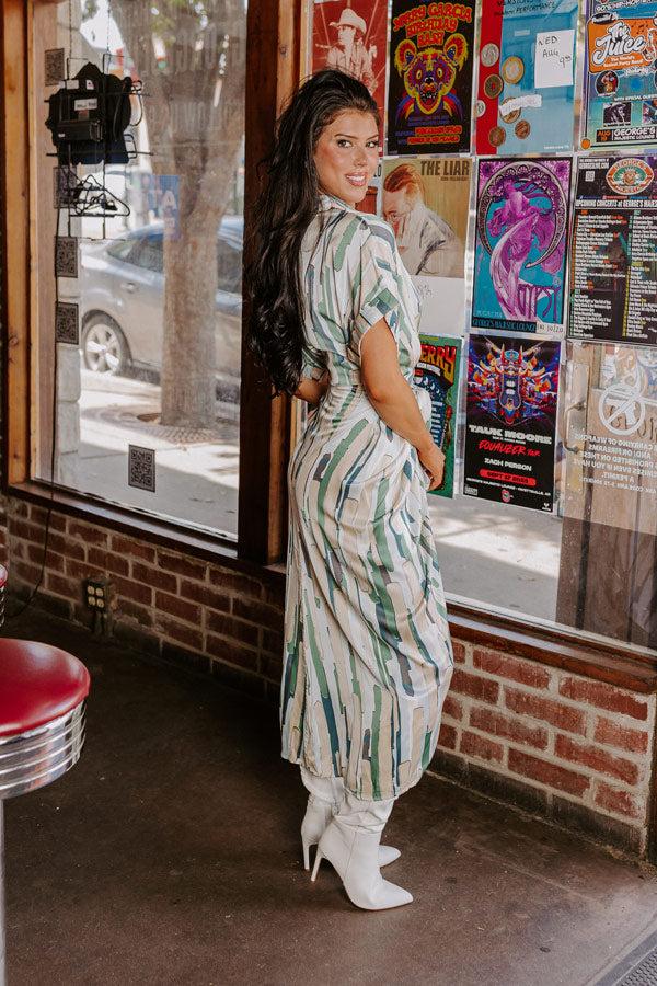 New York Loft Satin Midi Product Image