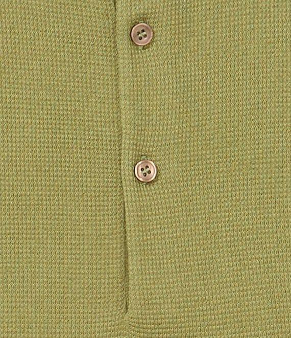 Goodlife Solid Waffle Short Sleeve Polo Shirt Product Image