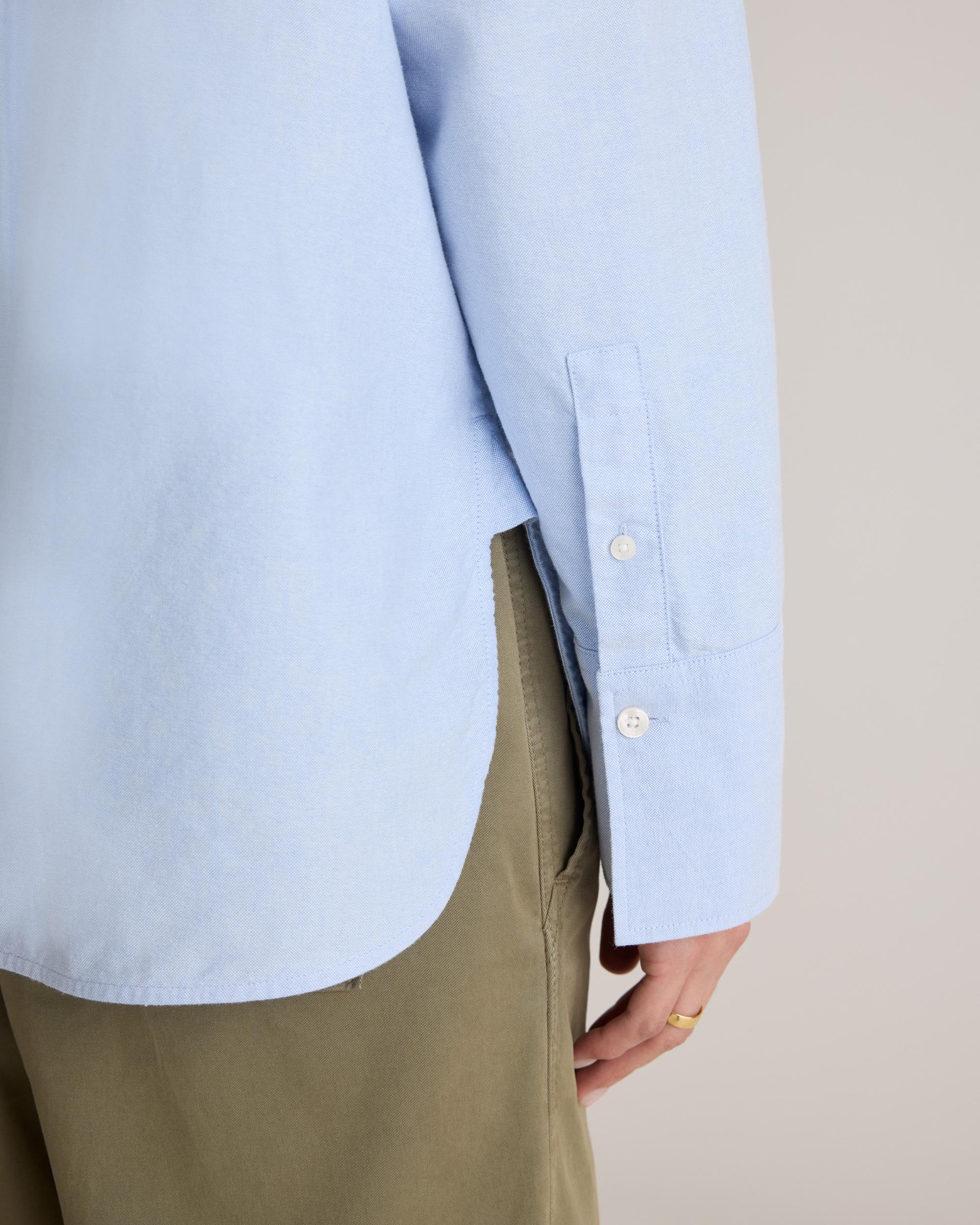 Quince | Women's Boxy Oxford Shirt Size XL, Organic Cotton Product Image
