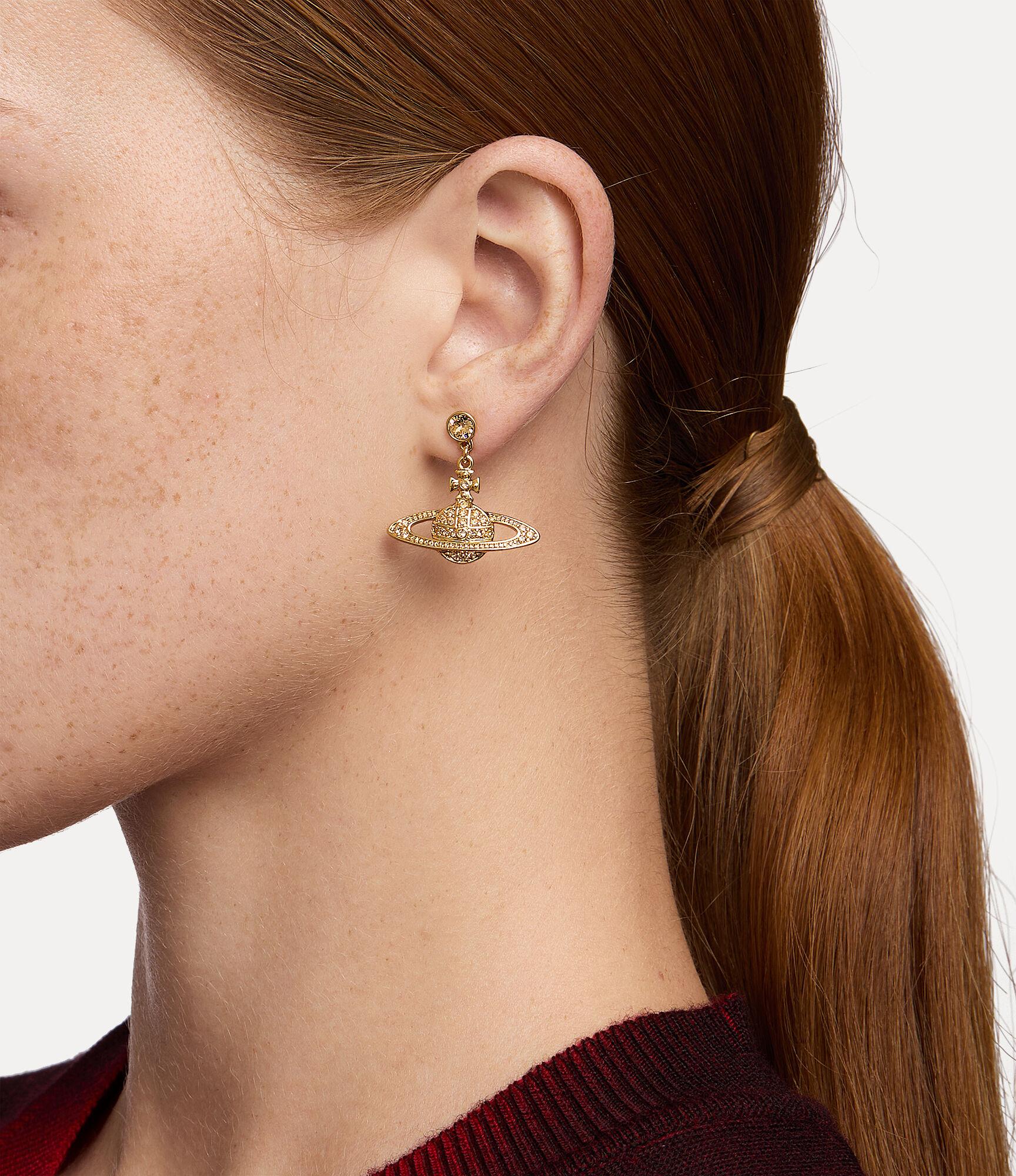 Mini Bas Relief Drop Earrings Product Image