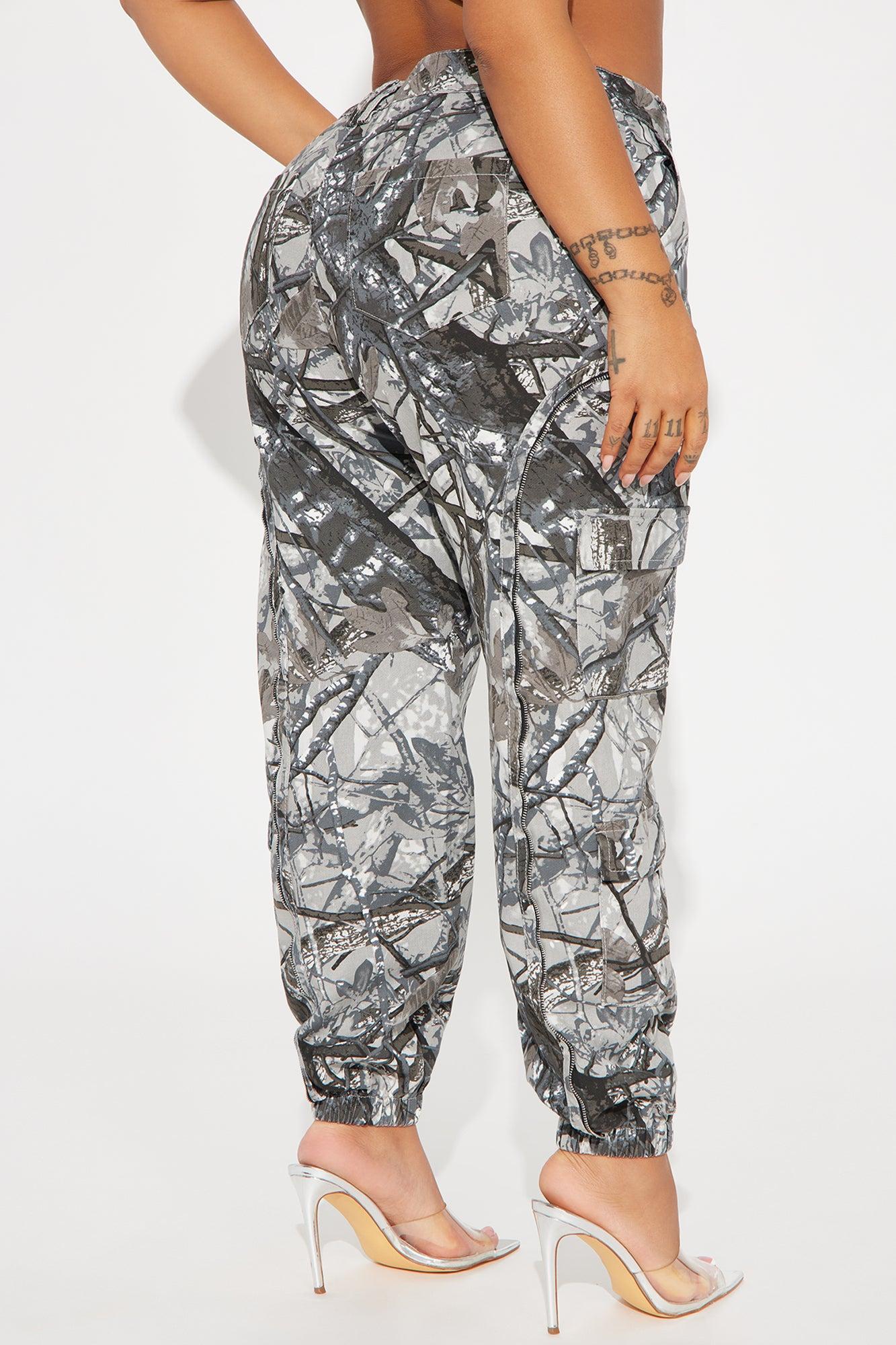 Had You Fooled Camo Jogger Pant - Grey/combo Product Image