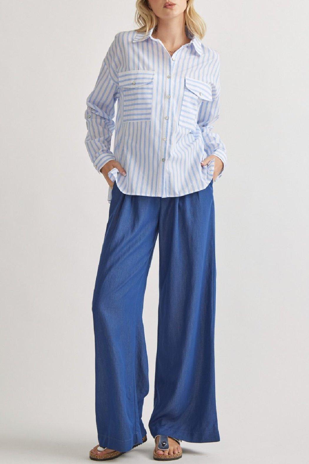 Striped Button Up Product Image