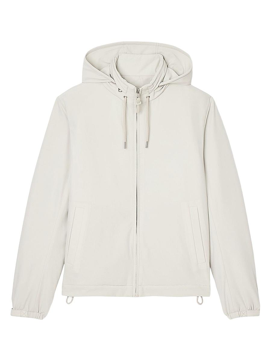 Mens Zip-Up Hooded Jacket Product Image