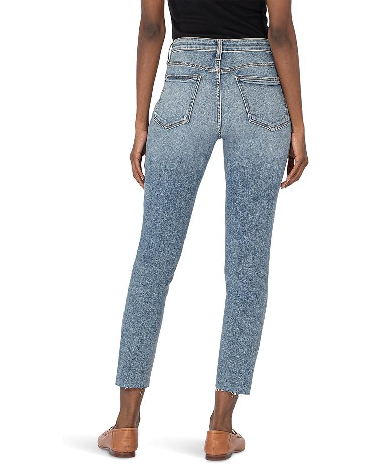 Petite Reese High-Rise Fab Ab Ankle Straight Regular Hem Product Image