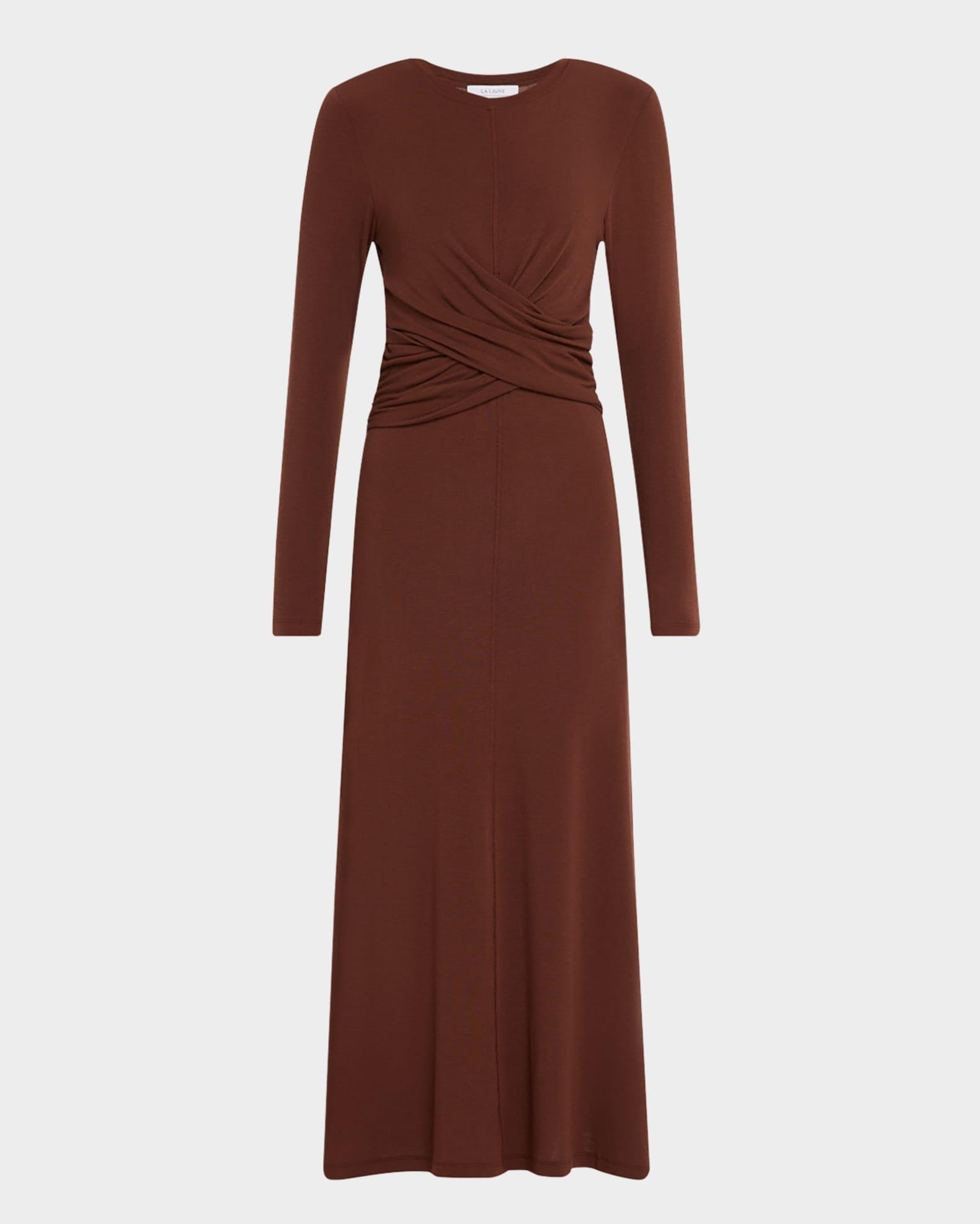 Twist Jersey Maxi Dress Product Image
