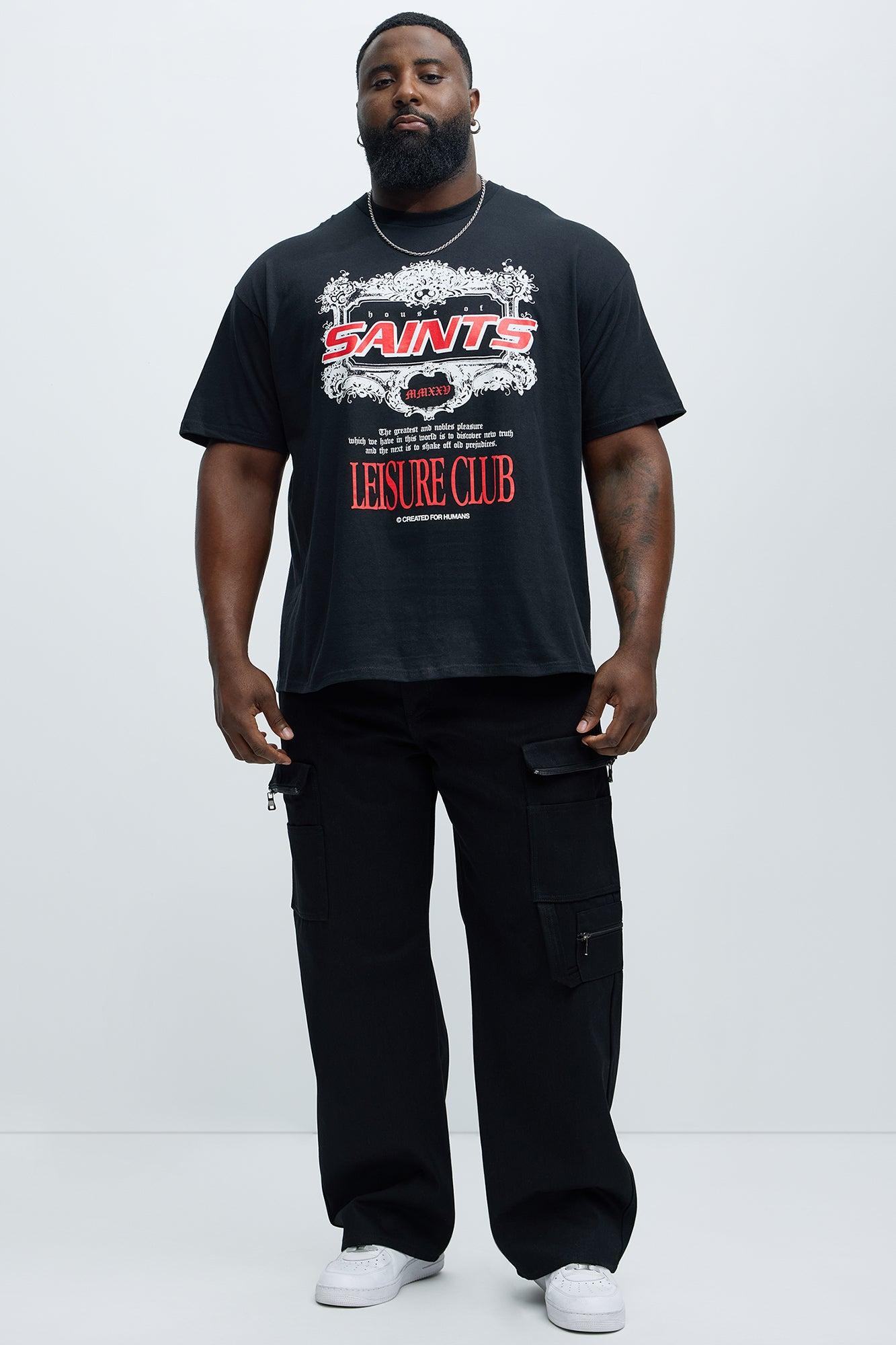 Saints Leisure Club Short Sleeve Tee - Black Product Image