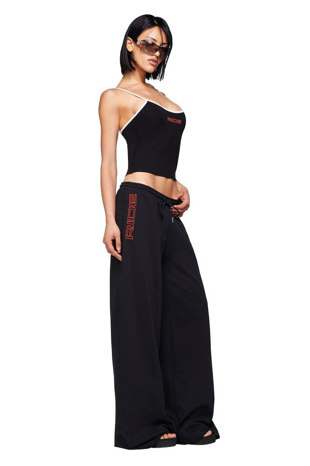 SHAYLA TANK - BLACK Product Image