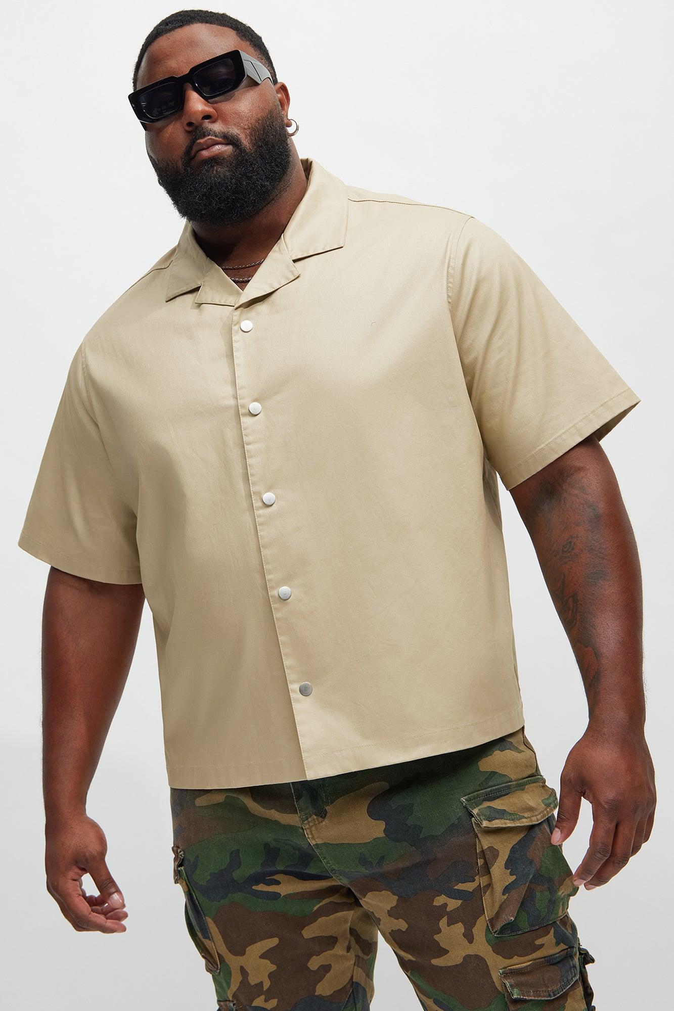 Cedrus Waxed Shirt - Tan Product Image