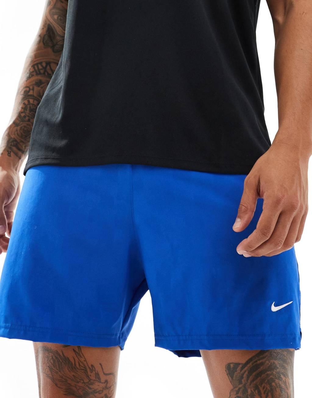 Nike Football Culture of Football printed shorts in blue Product Image