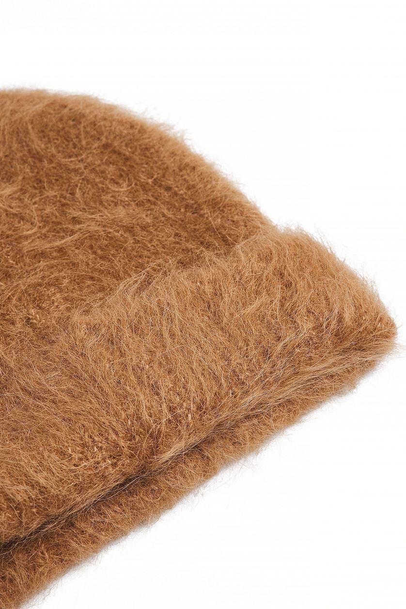 Alpaca Blend Hairy Beanie Product Image