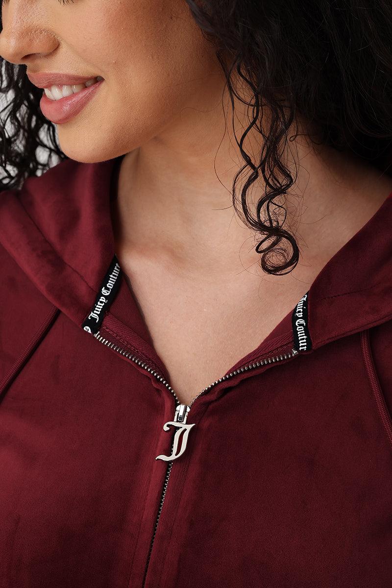 OG Big Bling Velour Hoodie Product Image