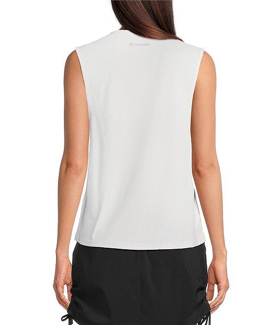 Columbia Women's Chill River Comfort Stretch Knit Crew Neck Sleeveless Tank Top Product Image