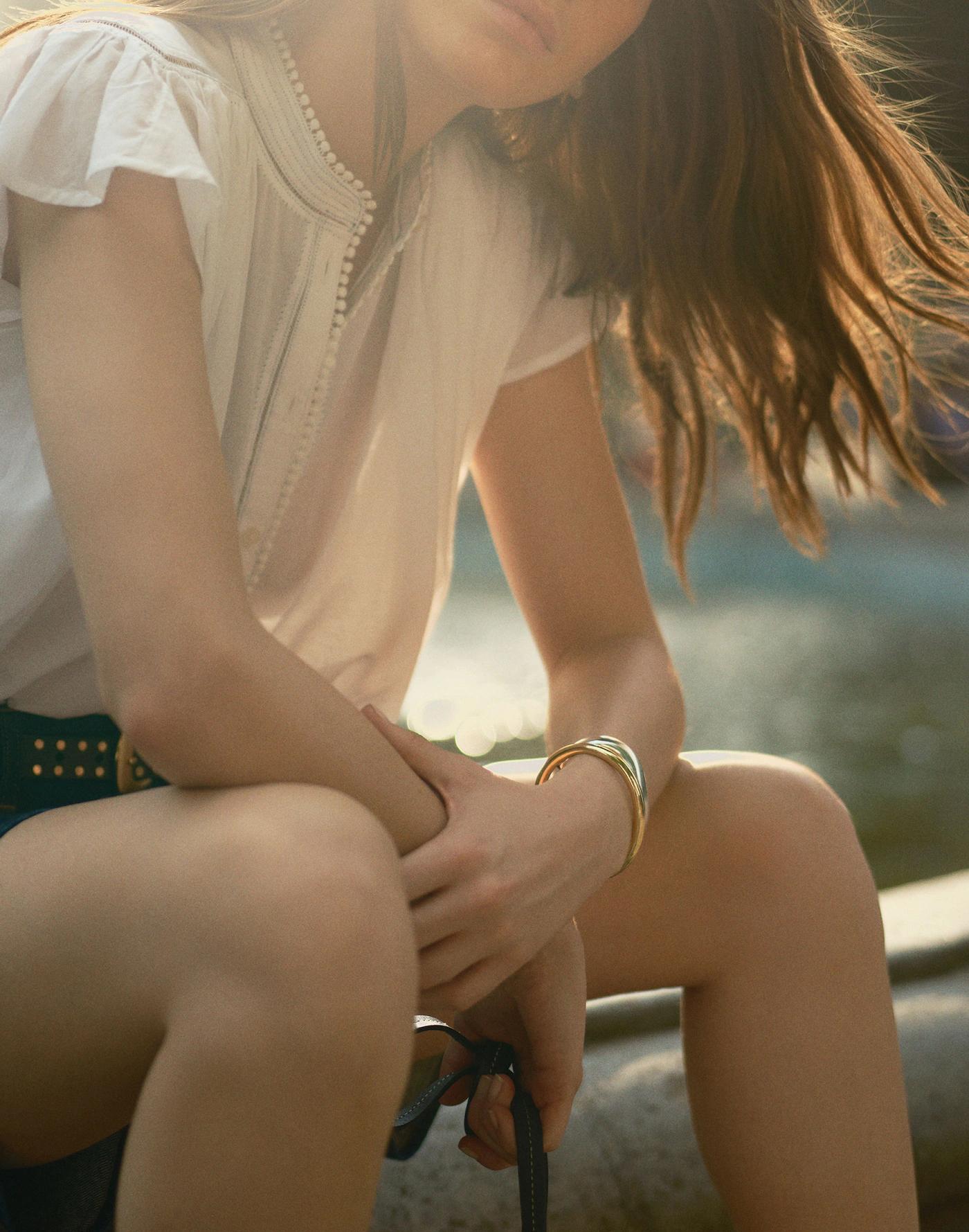 Two-Pack Mixed-Metal Cuff Bracelet Set Product Image