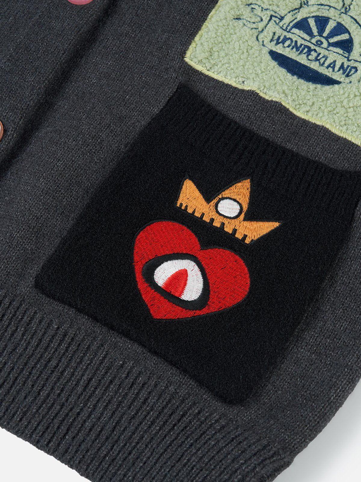 Aelfric Eden Graphic Knit Cardigan Product Image