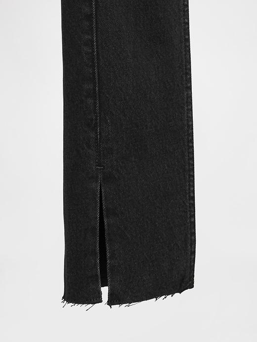 High Rise Studded '90s Straight Jeans Product Image