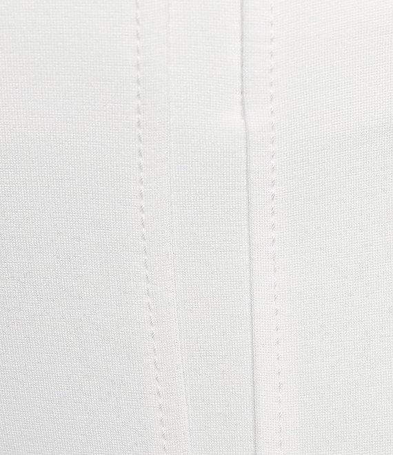 Slim Factor by Investments Ponte Knit No Waist Kick Flare Leg Pants Product Image